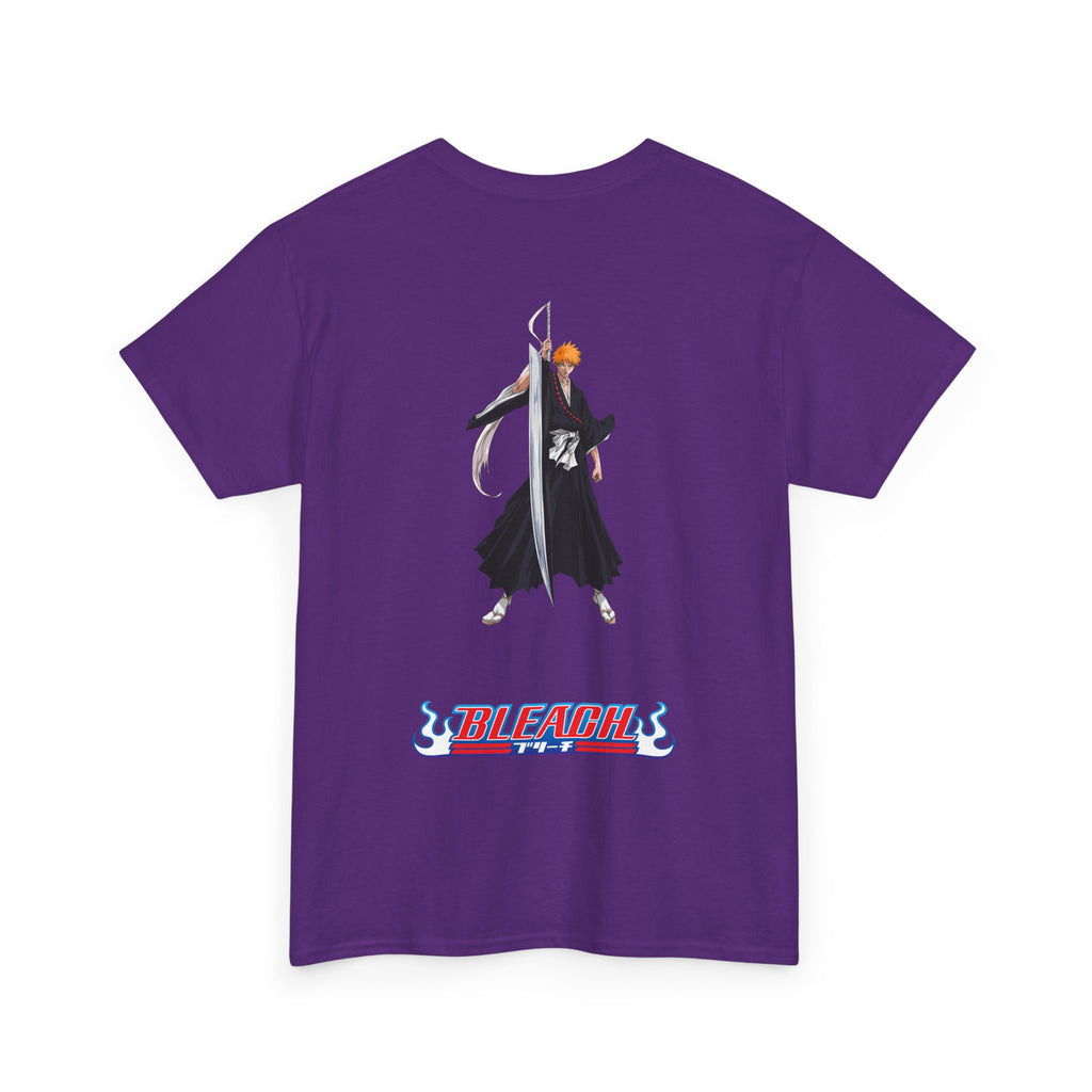 Anime T-Shirt Bleach "Ichigo Kurosaki" Back Graphic PlusVibe (Έως 5XL)
