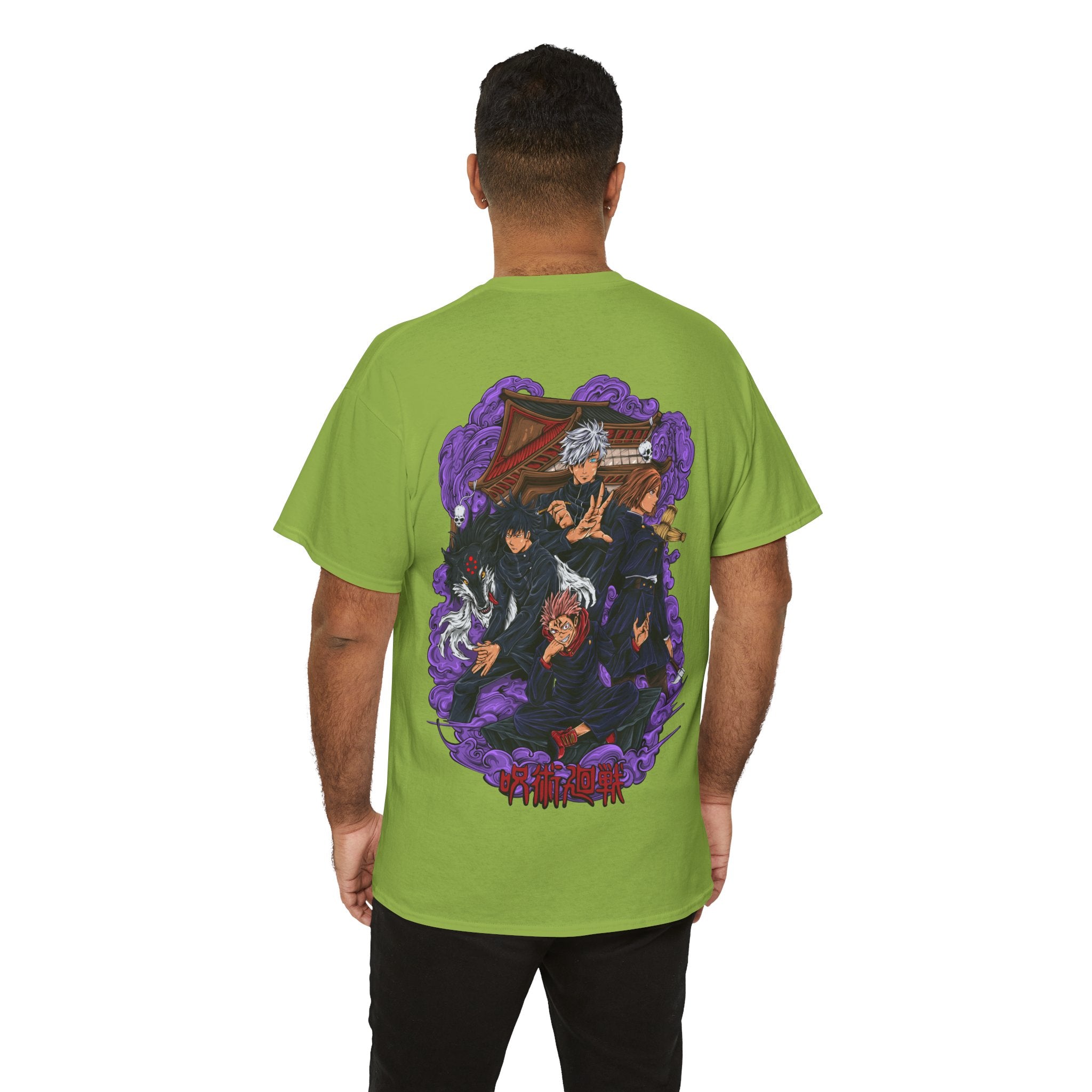 Anime T-Shirt "Jujutsu Kaisen Squad" PlusVibe (Έως 5XL)