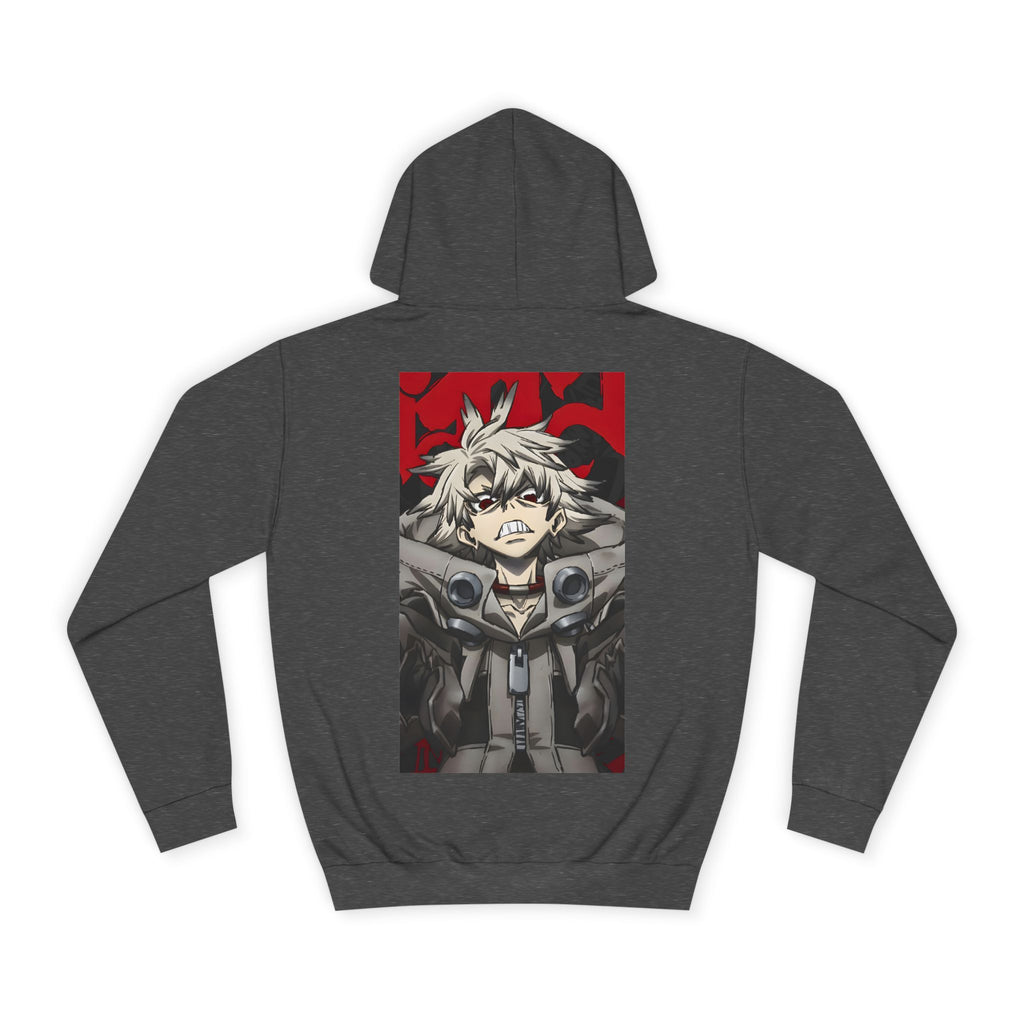 Anime Hoodie "Rudo Crimson Rage" PlusVibe (Έως 5XL)