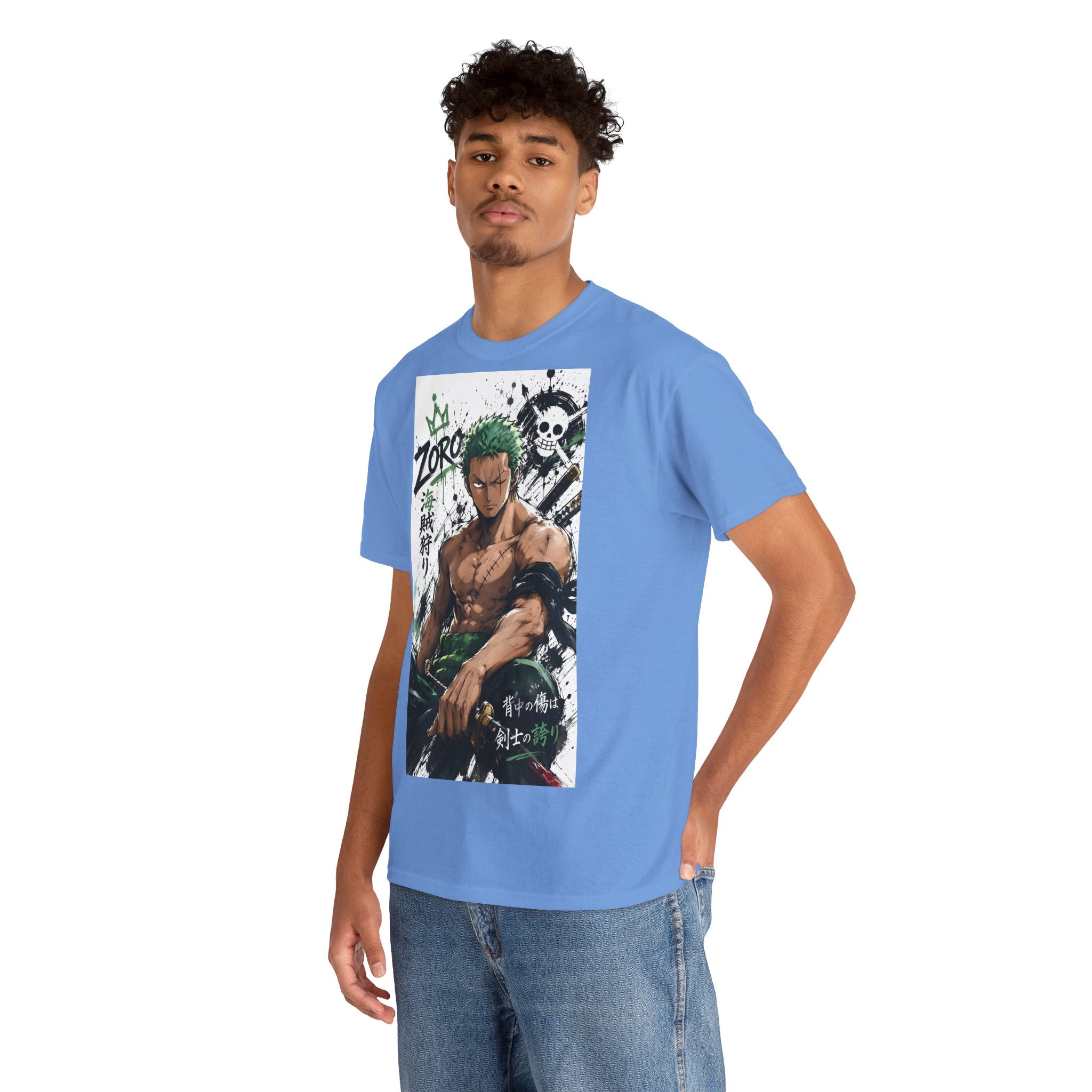 Anime T-Shirt "Roronoa Zoro Streetwear" PlusVibe (Έως 5XL)