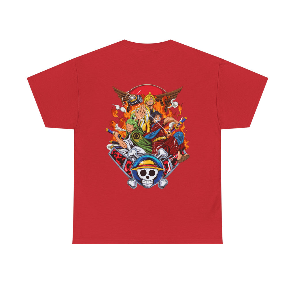 Anime T-Shirt One Piece "Power Trio" PlusVibe (Έως 5XL)
