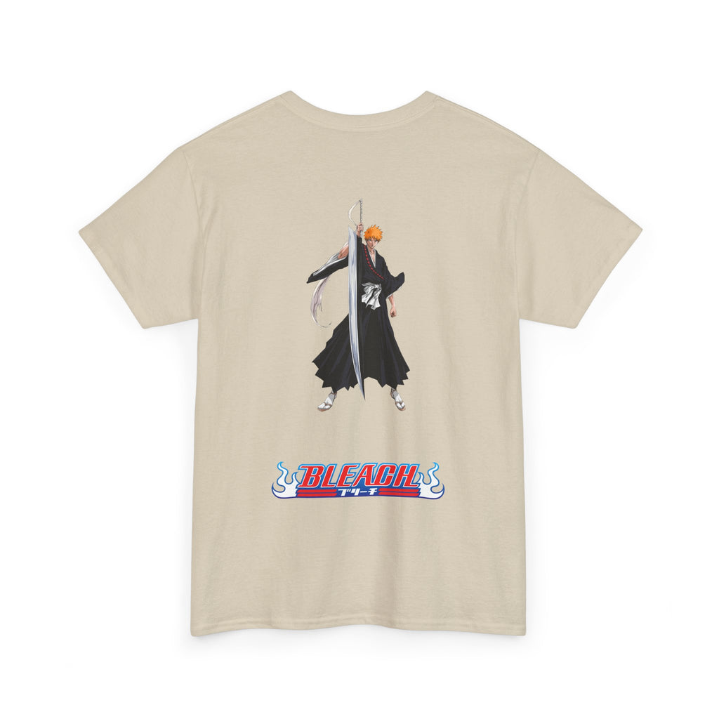 Anime T-Shirt Bleach "Ichigo Kurosaki" Back Graphic PlusVibe (Έως 5XL)
