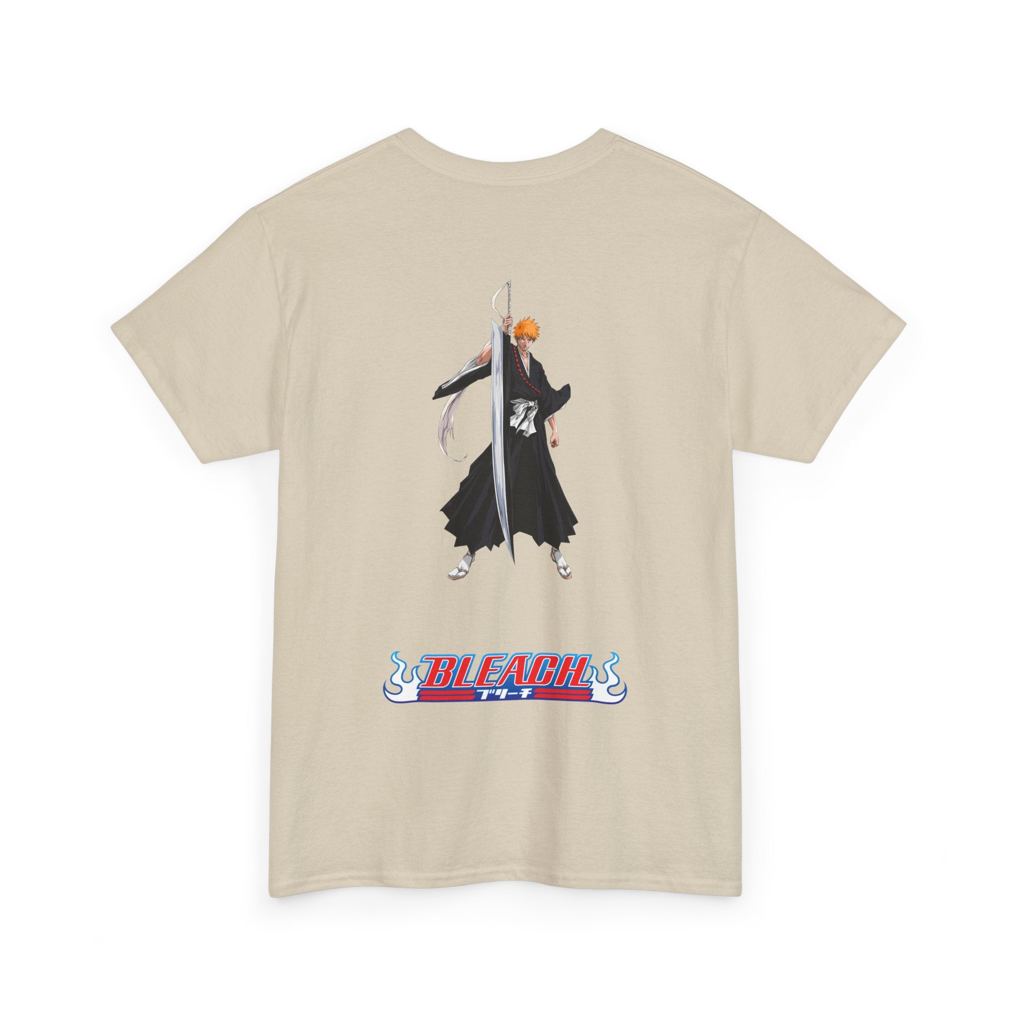 Anime T-Shirt Bleach "Ichigo Kurosaki" Back Graphic PlusVibe (Έως 5XL)