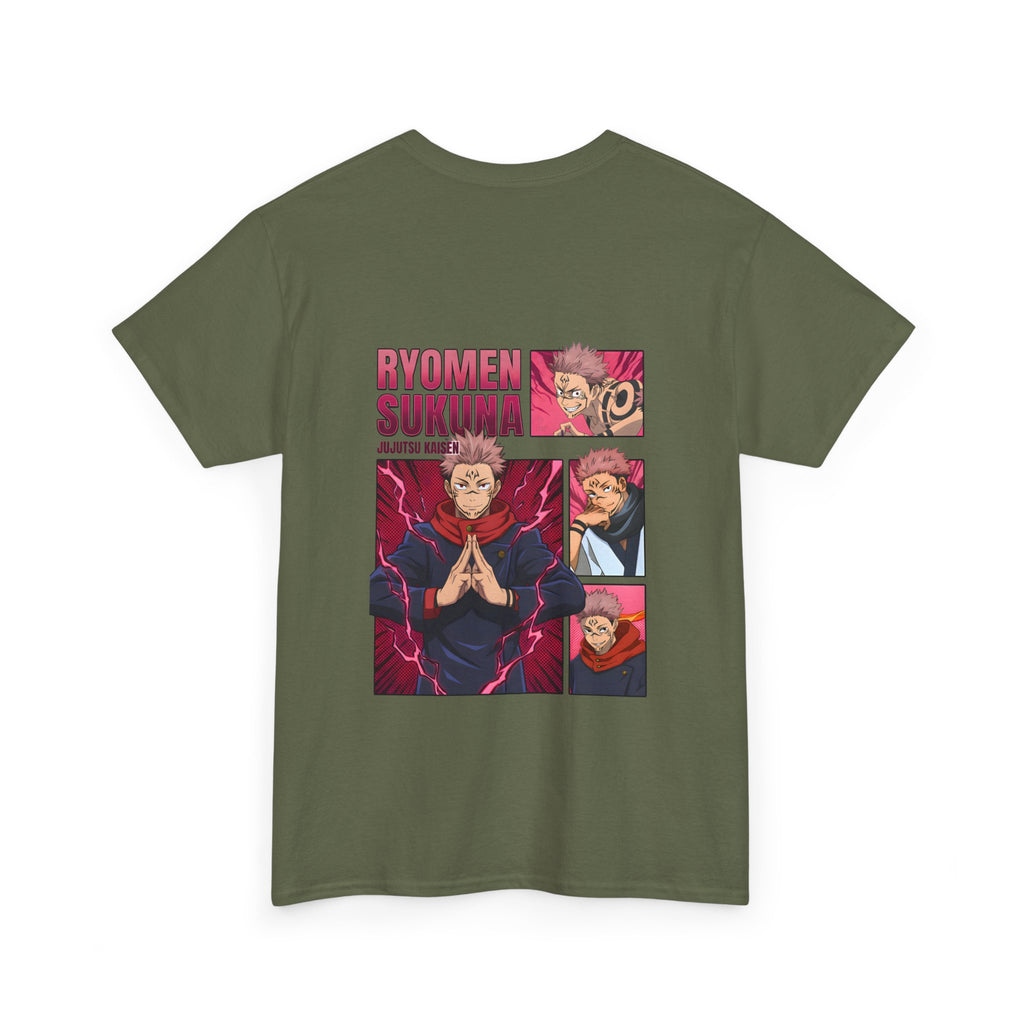 Anime T-Shirt "Sukuna King of Curses" PlusVibe (Έως 5XL)