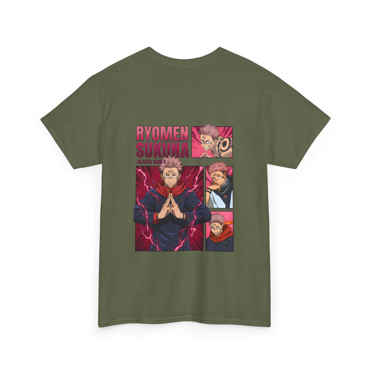 Anime T-Shirt "Sukuna King of Curses" PlusVibe (Έως 5XL)
