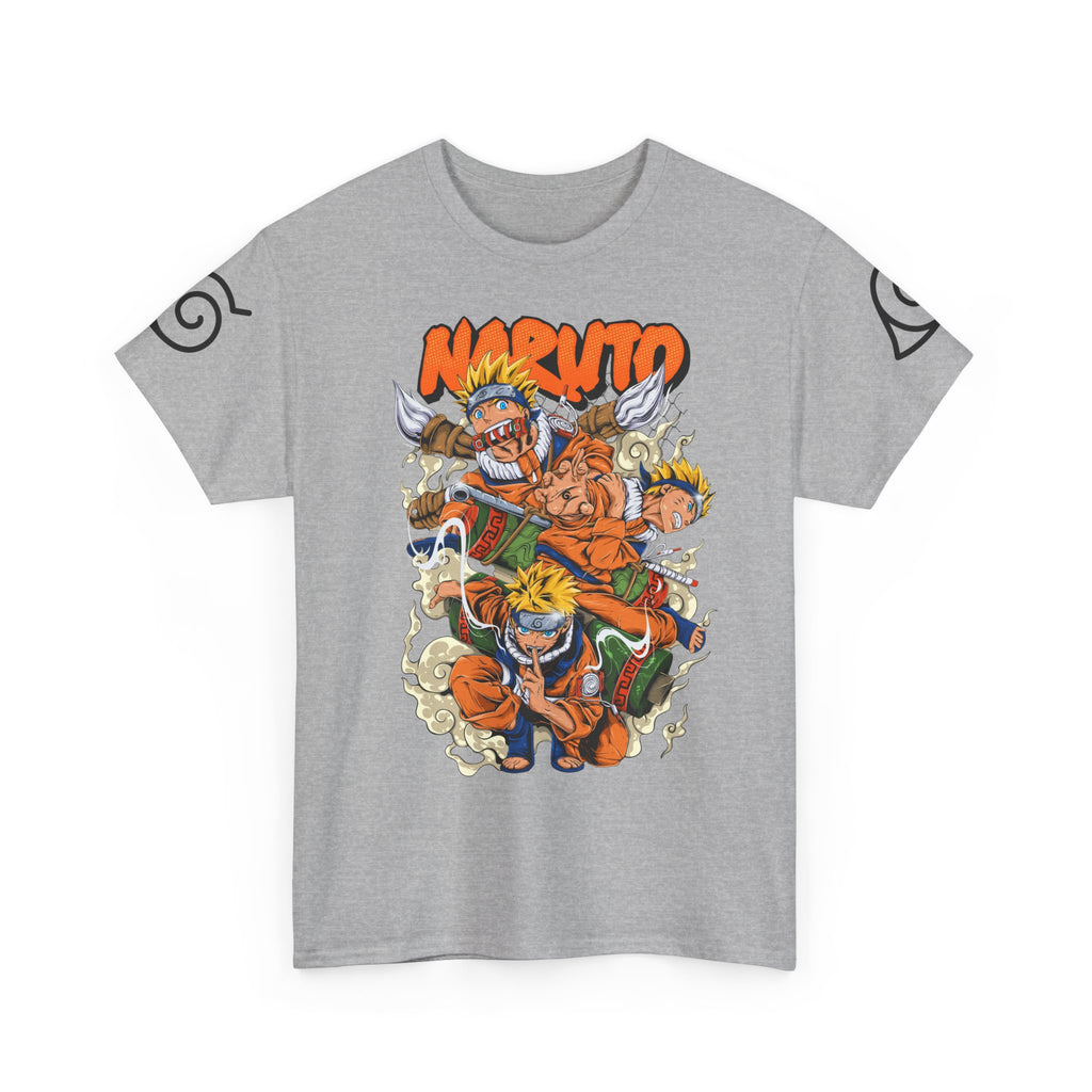 Graphic Anime Μπλούζα Naruto – Premium Character Collage Tee