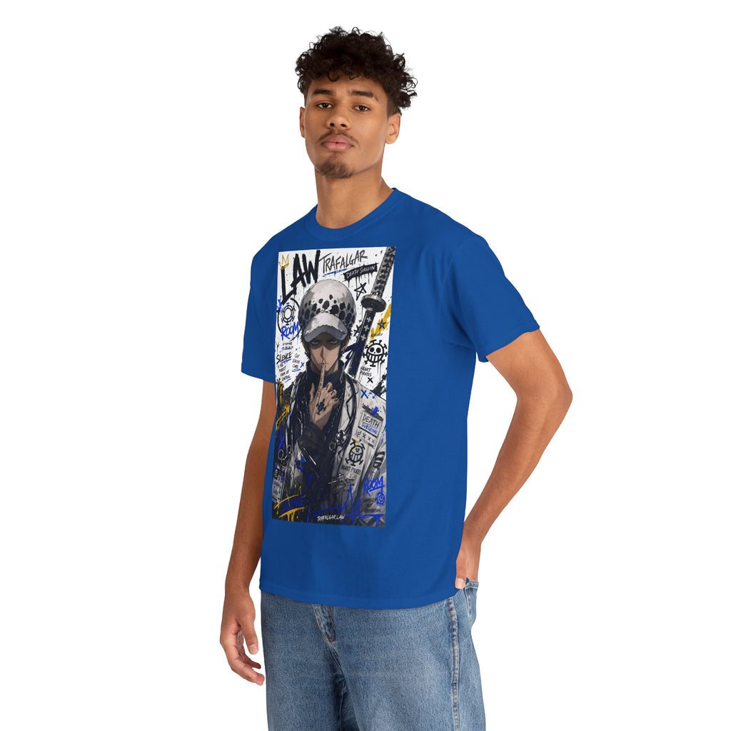 Anime T-Shirt "Trafalgar Law Streetwear" PlusVibe (Έως 5XL)