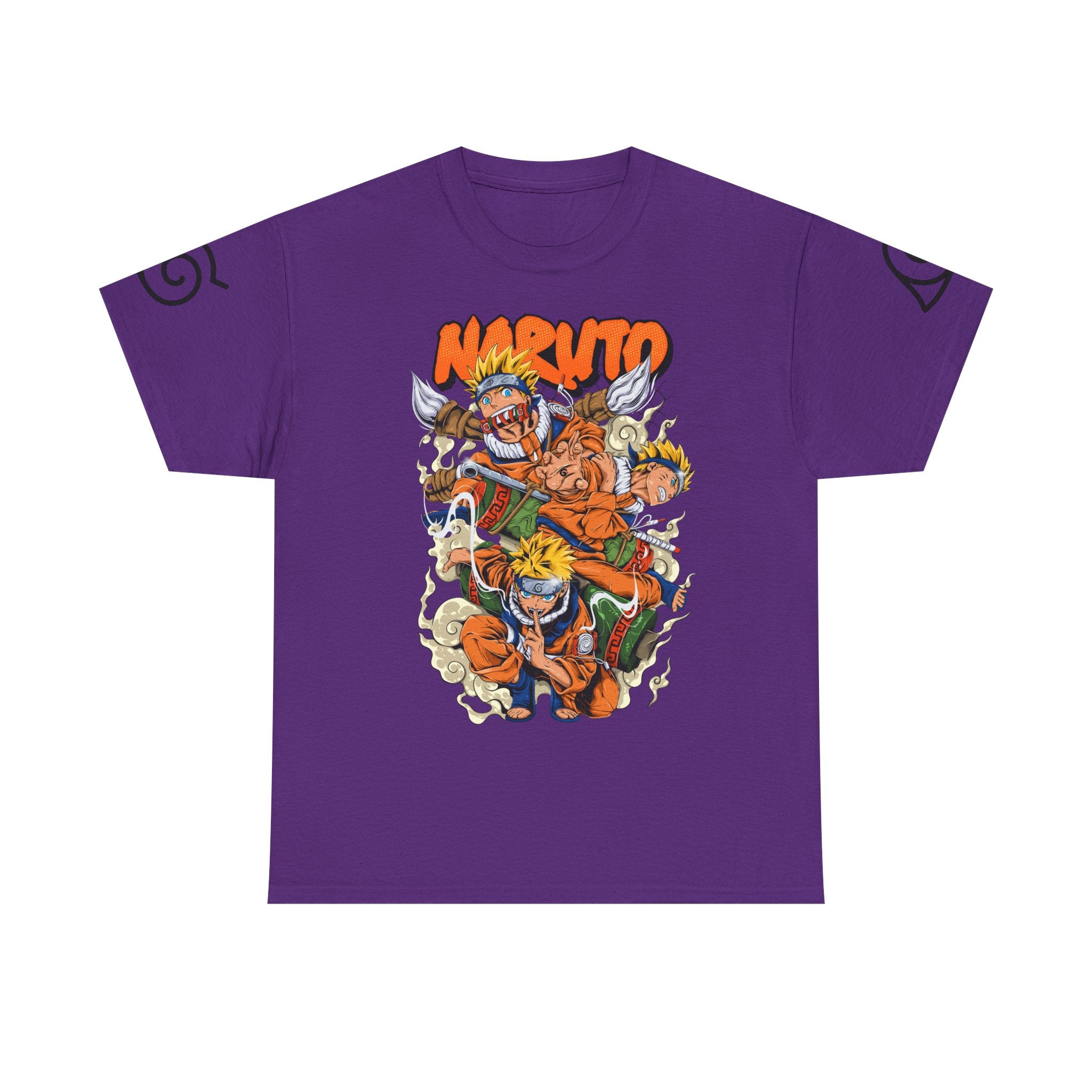 Graphic Anime Μπλούζα Naruto – Premium Character Collage Tee