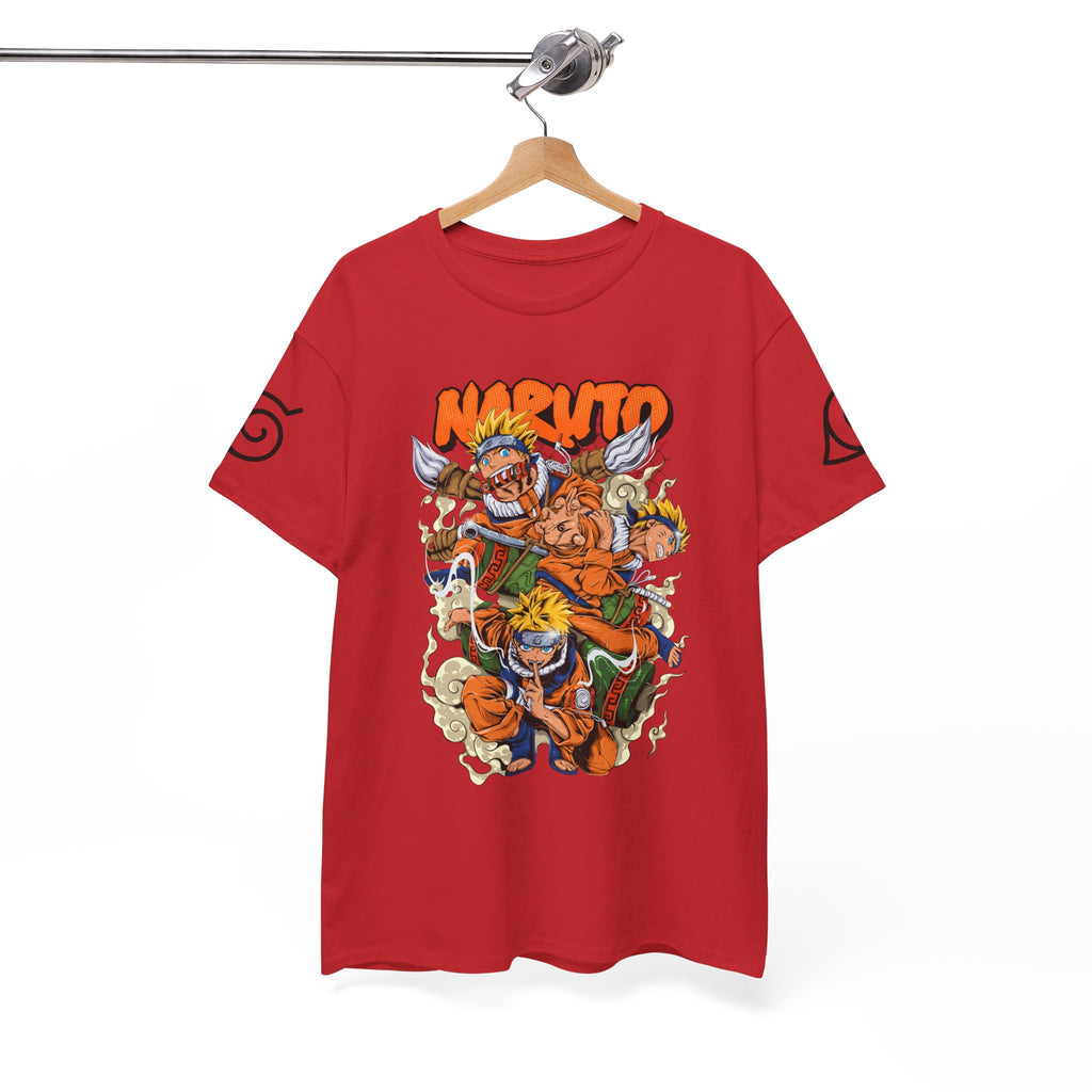 Graphic Anime Μπλούζα Naruto – Premium Character Collage Tee