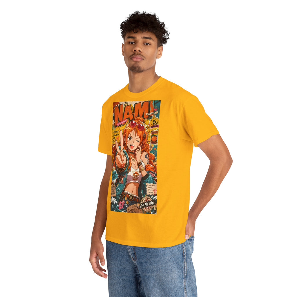 Anime T-Shirt "Nami Cat Burglar Streetwear" PlusVibe (Έως 5XL)