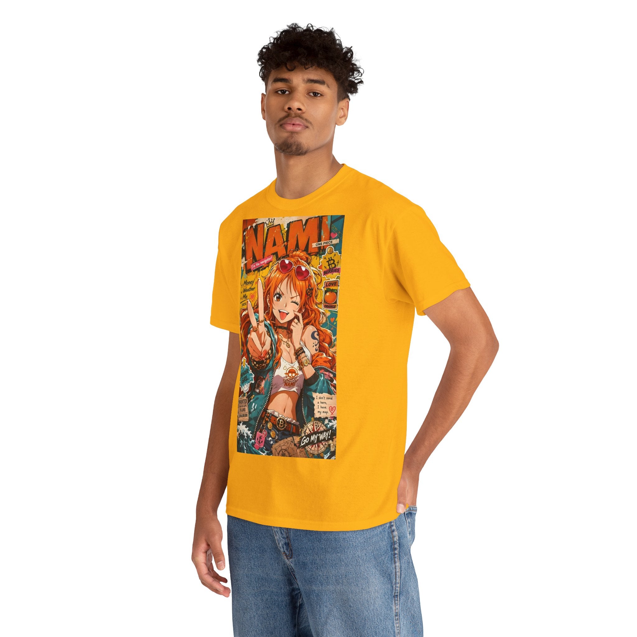 Anime T-Shirt "Nami Cat Burglar Streetwear" PlusVibe (Έως 5XL)