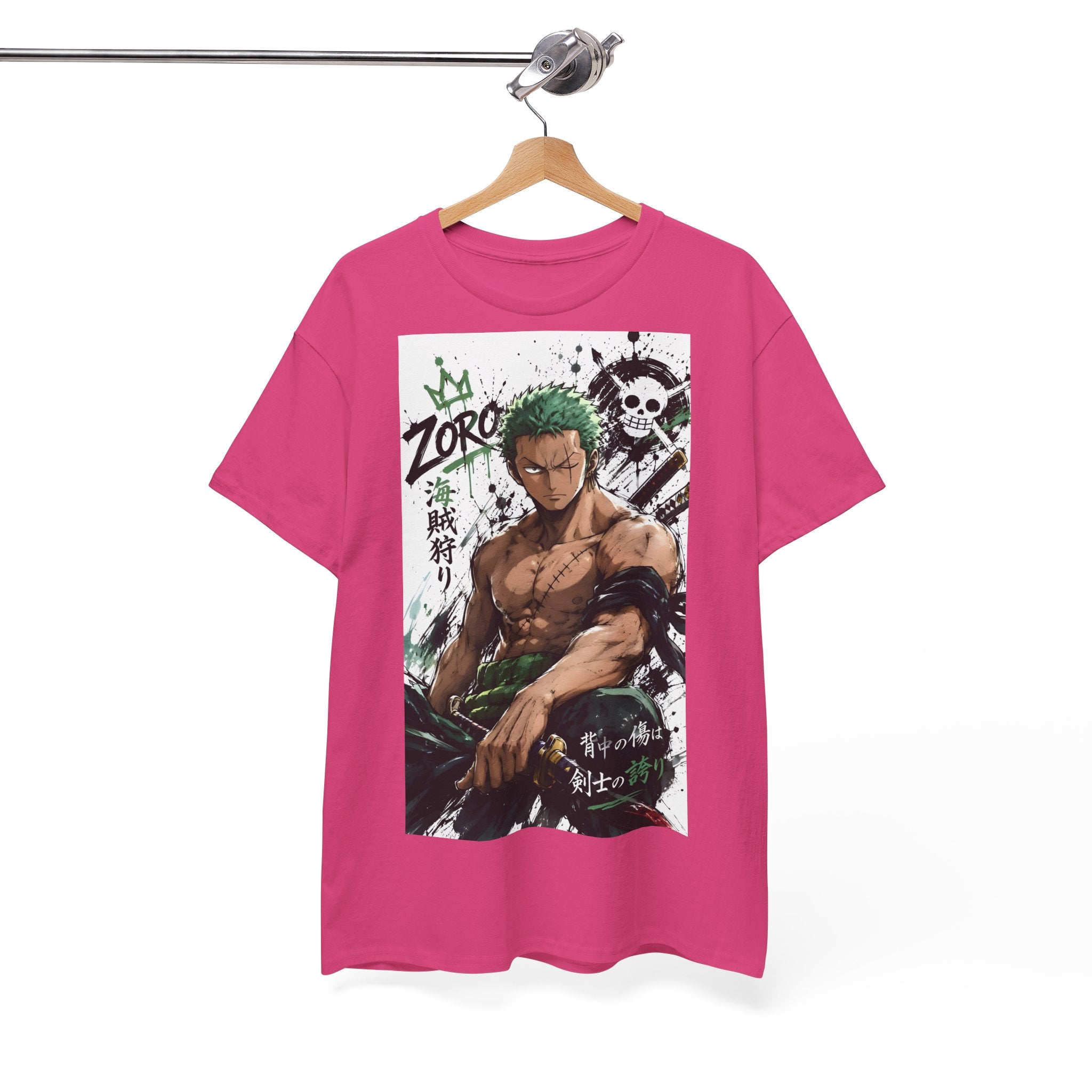 Anime T-Shirt "Roronoa Zoro Streetwear" PlusVibe (Έως 5XL)