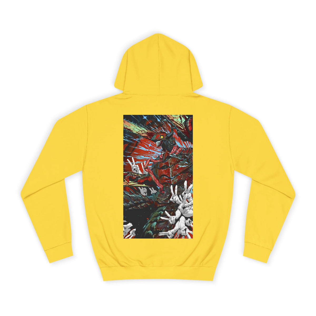 Anime Hoodie "Denji Demon Final Form" PlusVibe (Έως 5XL)