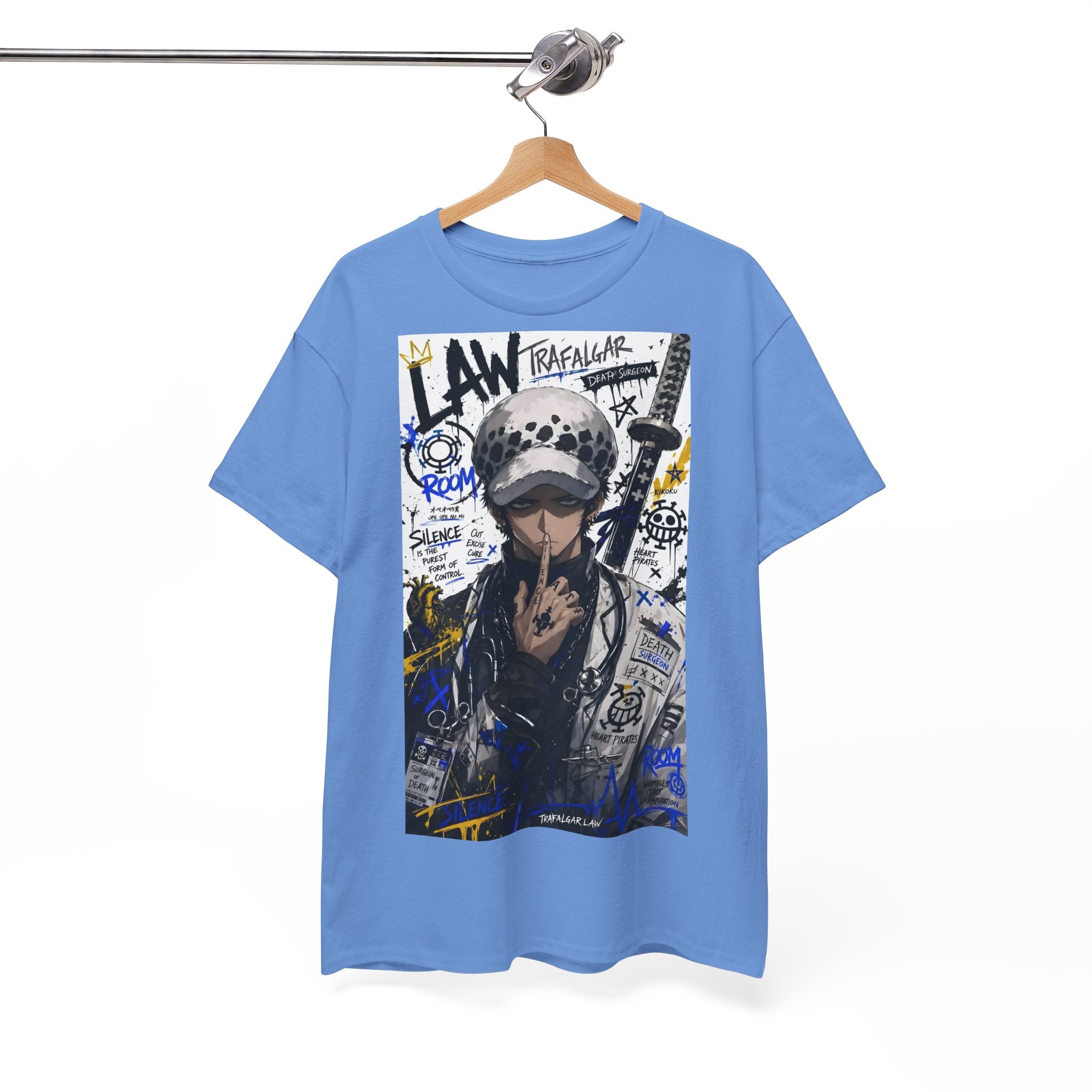 Anime T-Shirt "Trafalgar Law Streetwear" PlusVibe (Έως 5XL)