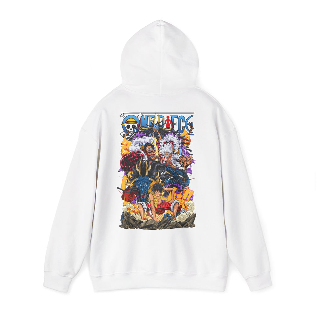 Oversized Φούτερ Luffy Gears Evolution – Unisex Comfort Fit