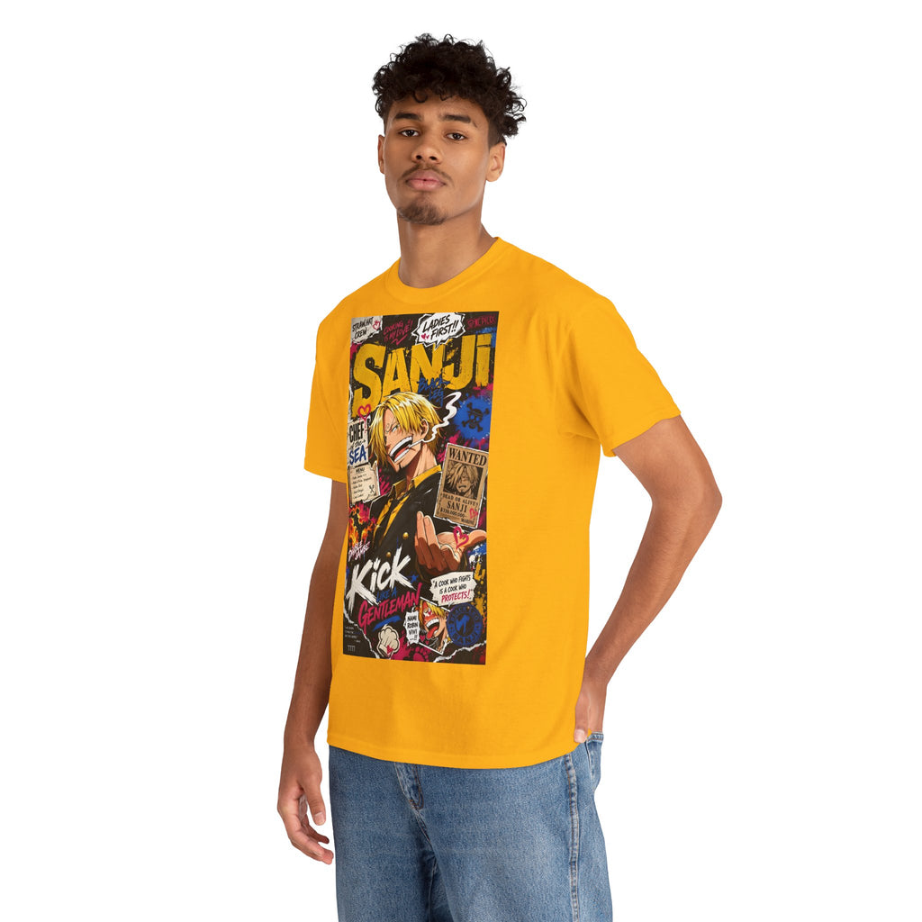Anime T-Shirt "Vinsmoke Sanji Streetwear" PlusVibe (Έως 5XL)