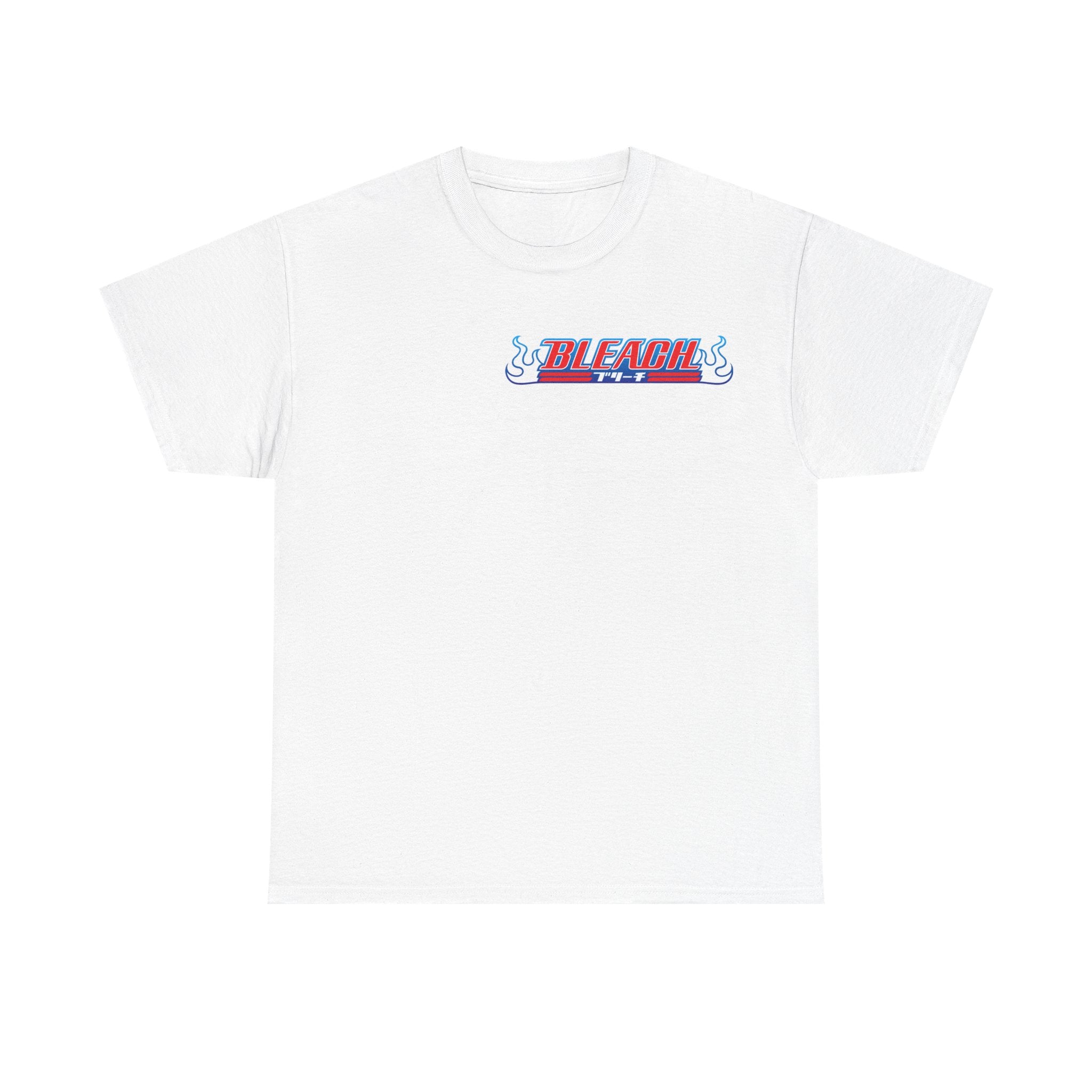 Graphic Anime Μπλούζα Bleach Retro Logo – Vintage Back Print