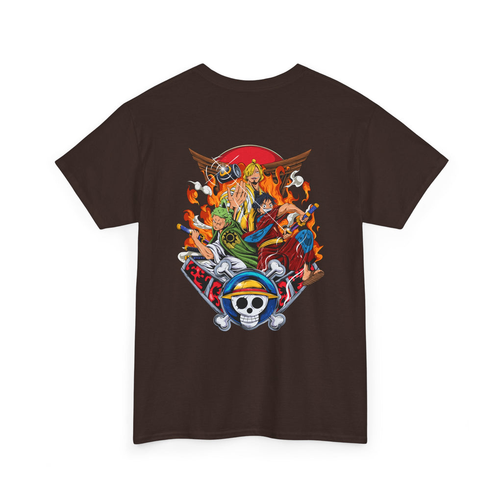 Anime T-Shirt One Piece "Power Trio" PlusVibe (Έως 5XL)
