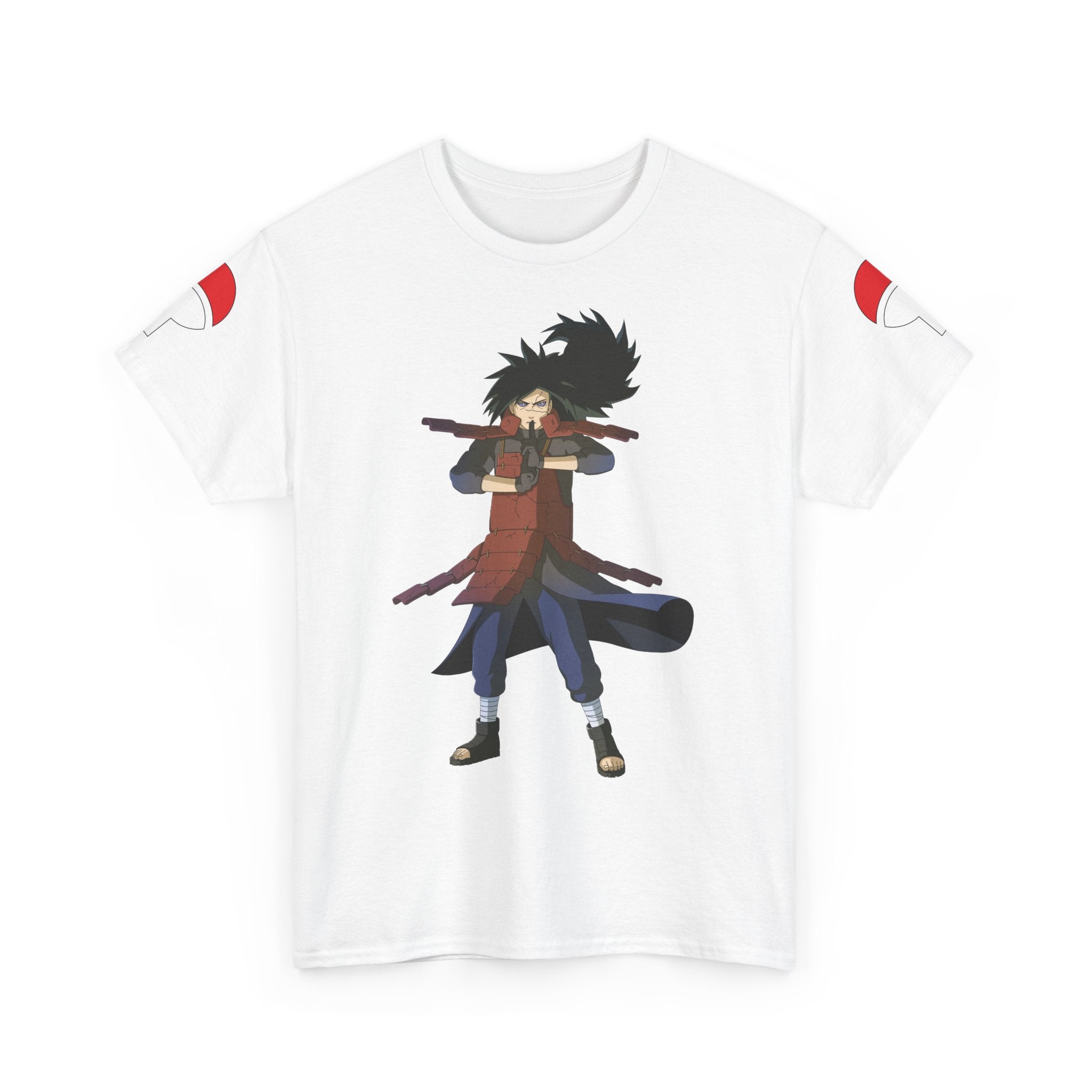 Graphic Anime Μπλούζα Madara – Premium Red Uchiha Symbol Tee