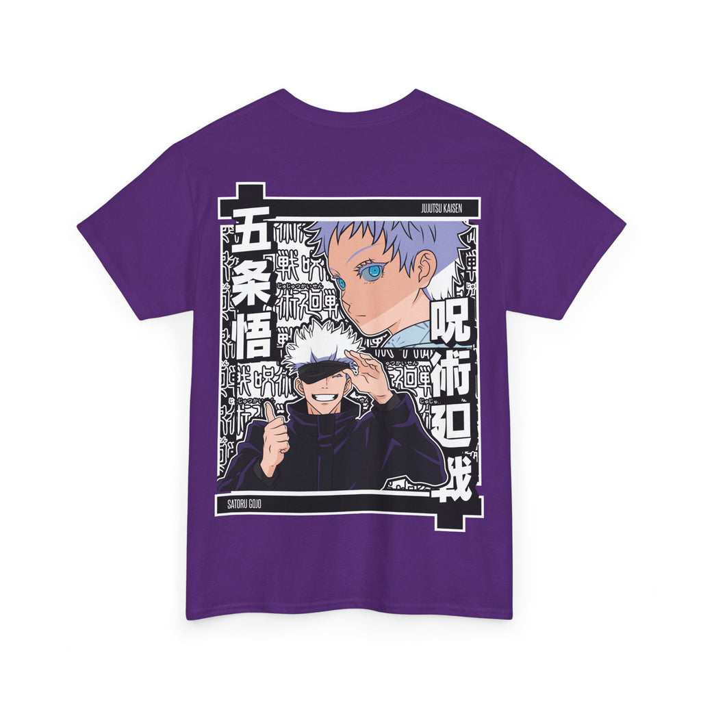 Anime T-Shirt "Gojo Unlimited Void" PlusVibe (Έως 5XL)