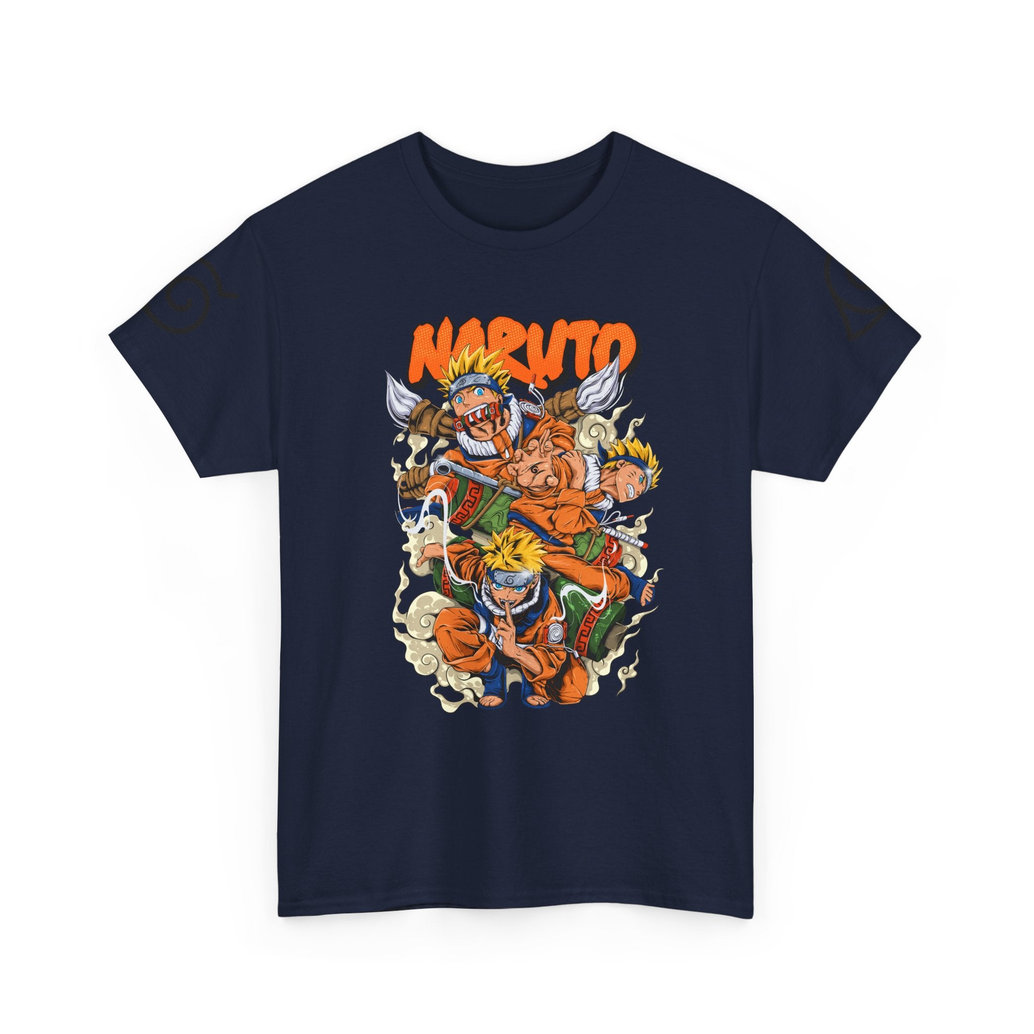 Graphic Anime Μπλούζα Naruto – Premium Character Collage Tee