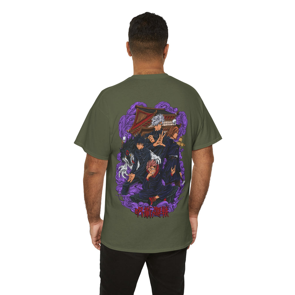 Anime T-Shirt "Jujutsu Kaisen Squad" PlusVibe (Έως 5XL)
