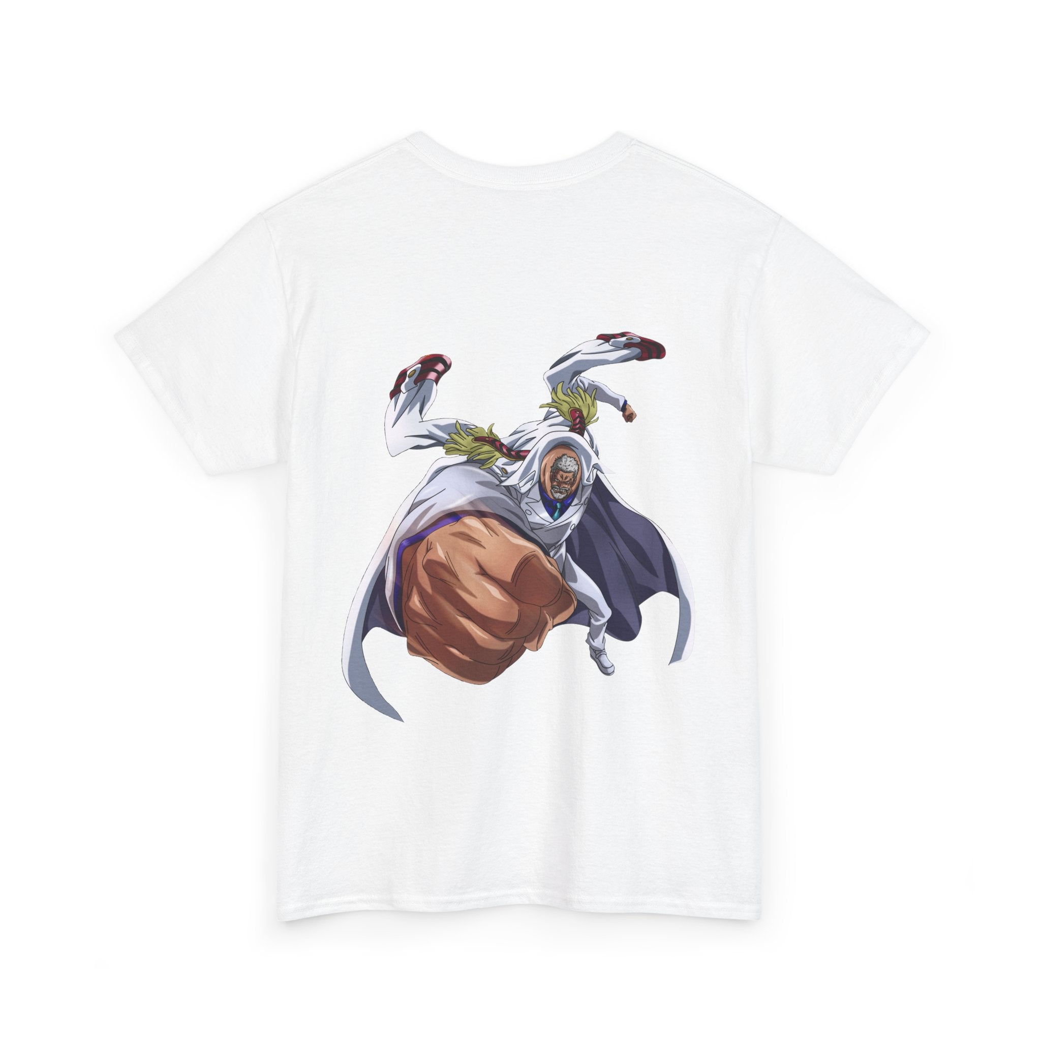 Anime T-Shirt "Garp Hero of Marines" Backprint PlusVibe (Έως 5XL