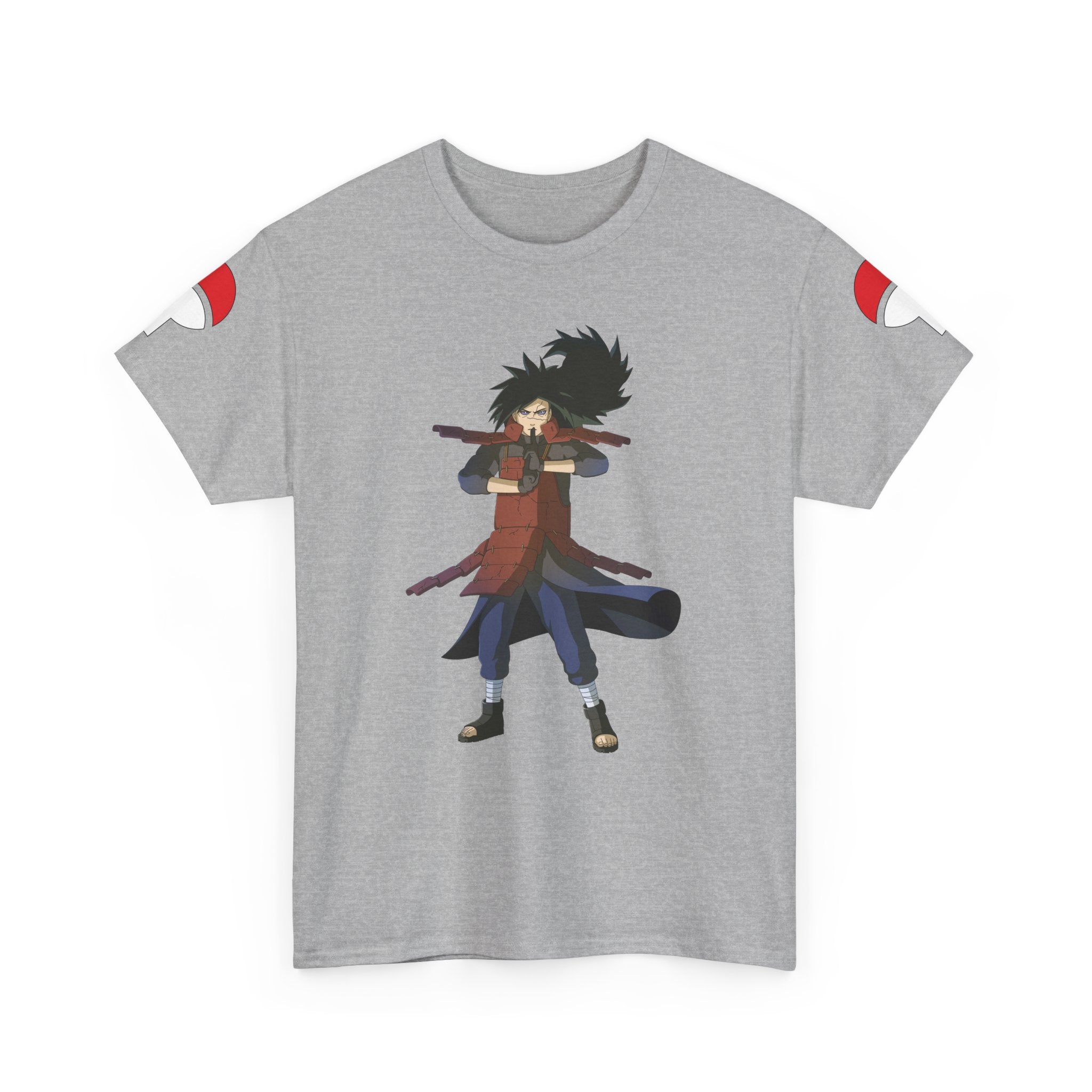 Graphic Anime Μπλούζα Madara – Premium Red Uchiha Symbol Tee
