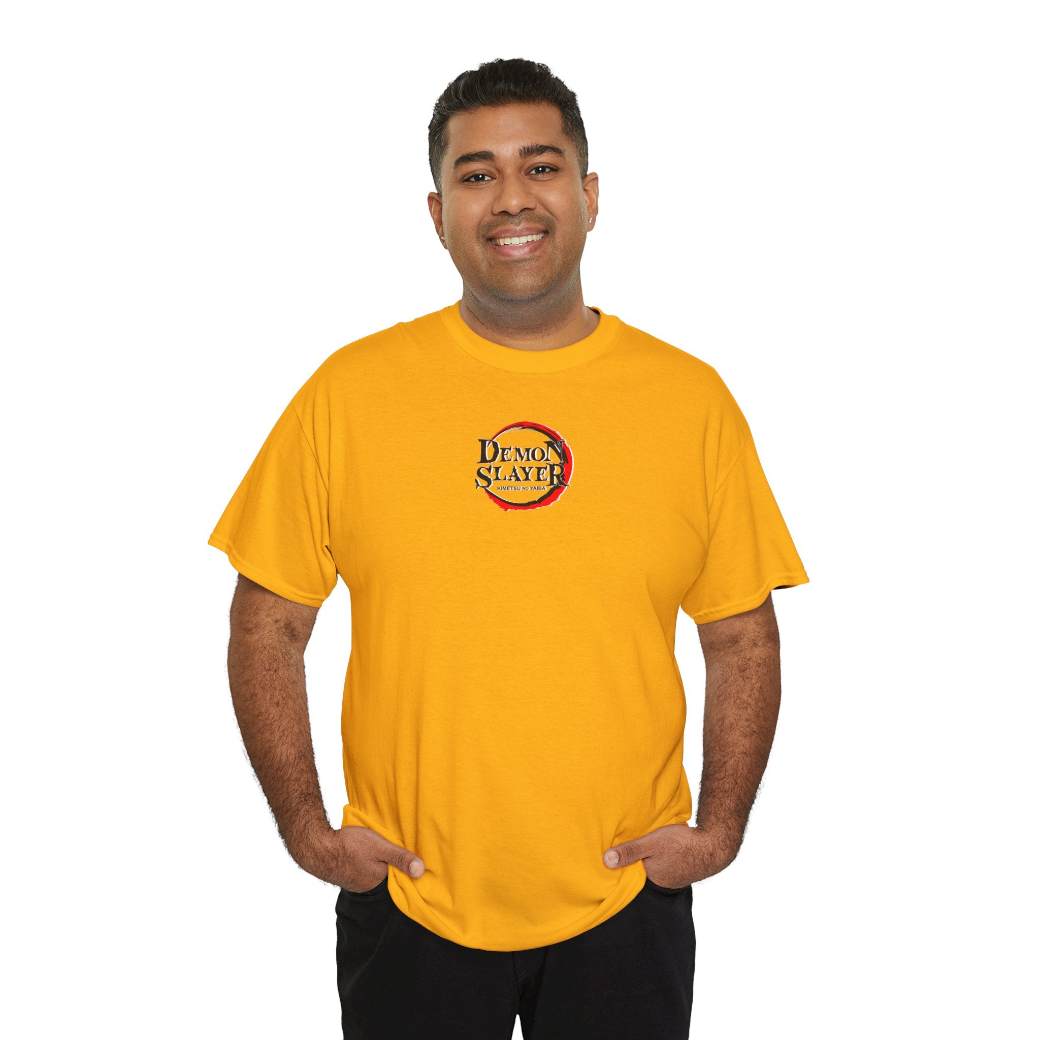 Anime T-Shirt "Rengoku Flame Hashira" PlusVibe (Έως 5XL)