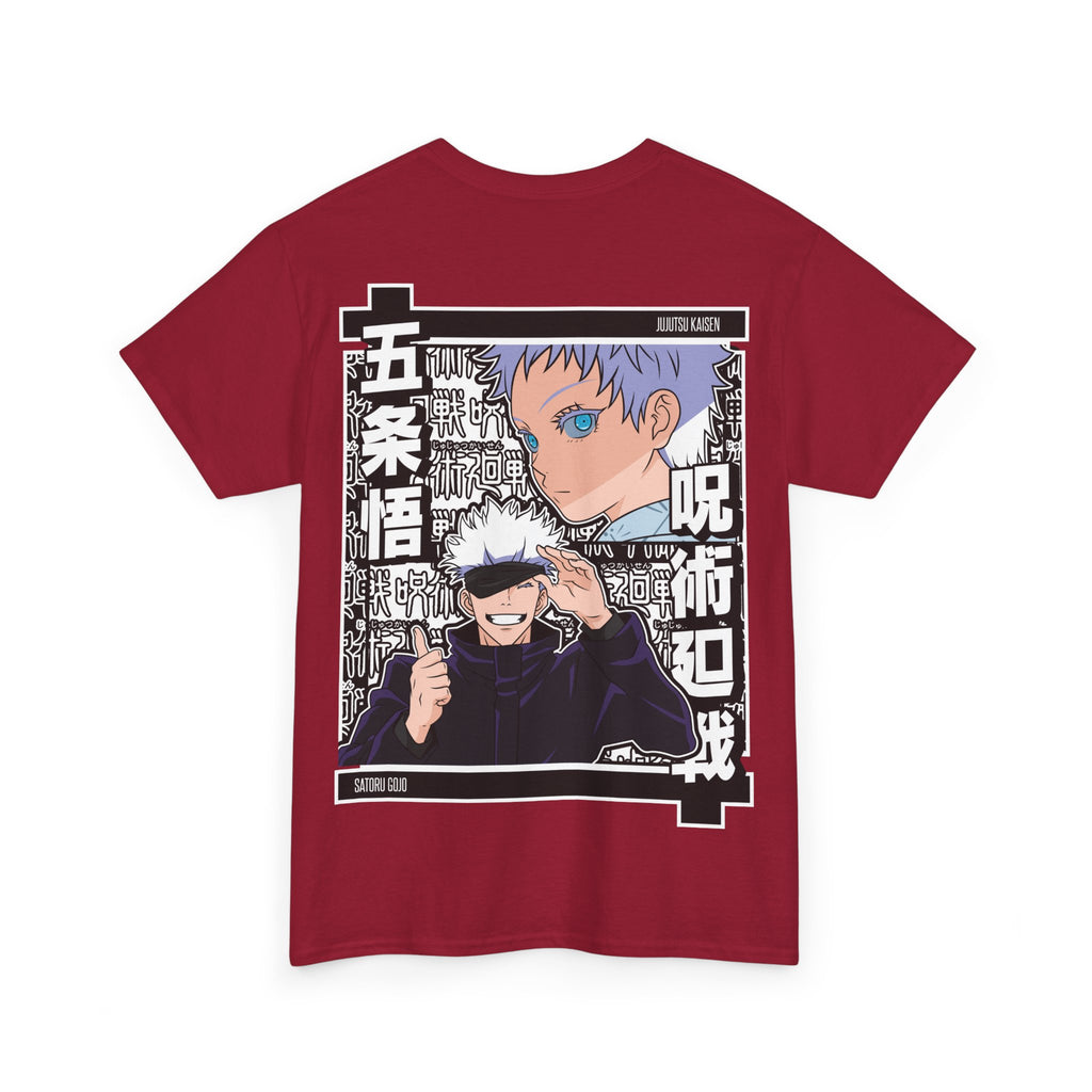 Anime T-Shirt "Gojo Unlimited Void" PlusVibe (Έως 5XL)