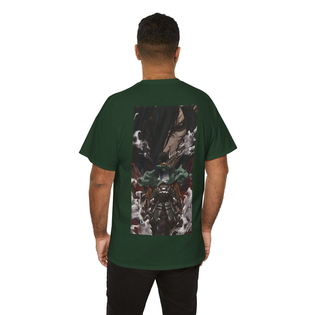 Anime T-Shirt "Eren Jaeger Titan Dualism" PlusVibe (Έως 5XL)