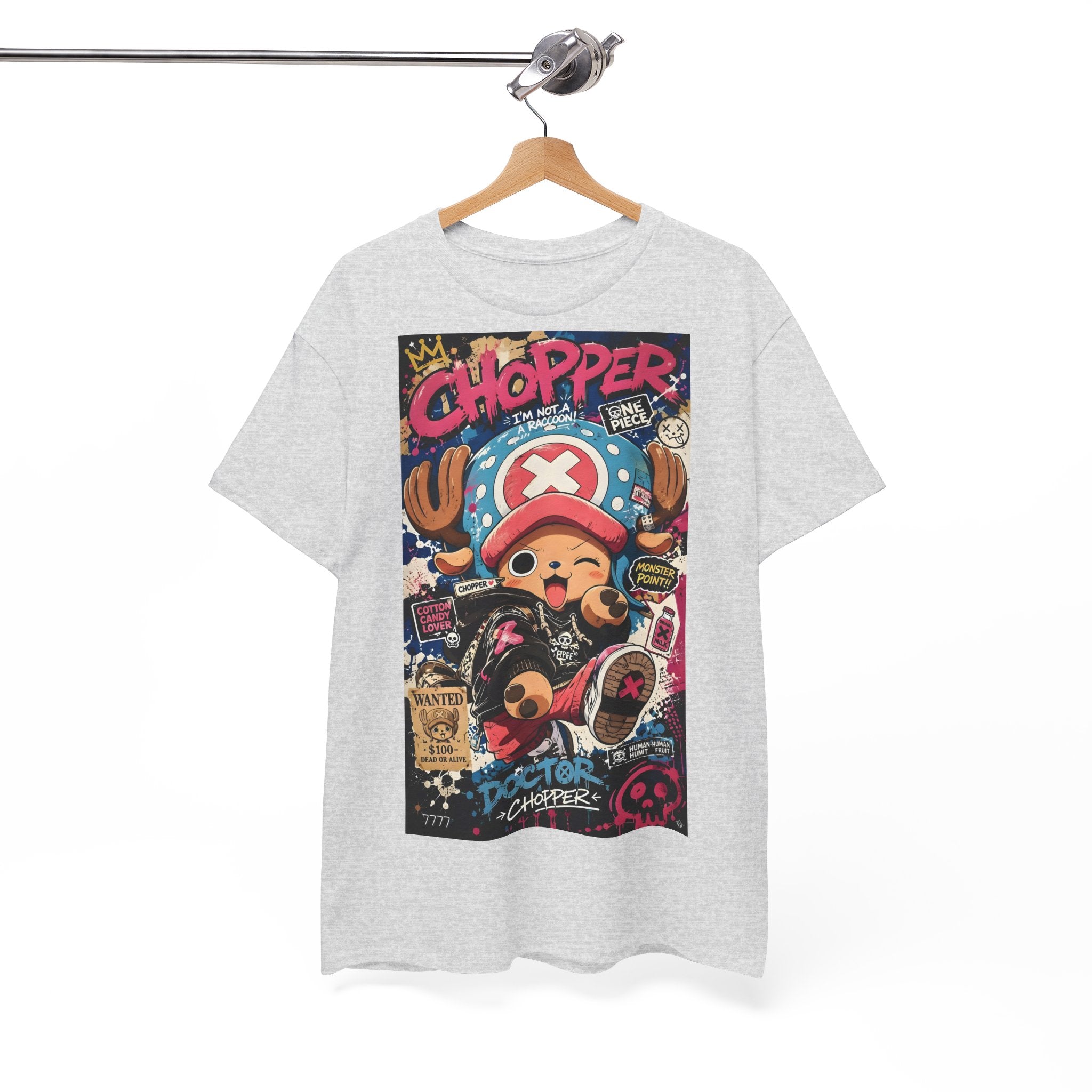 Anime T-Shirt "Tony Tony Chopper Streetwear" PlusVibe (Έως 5XL)