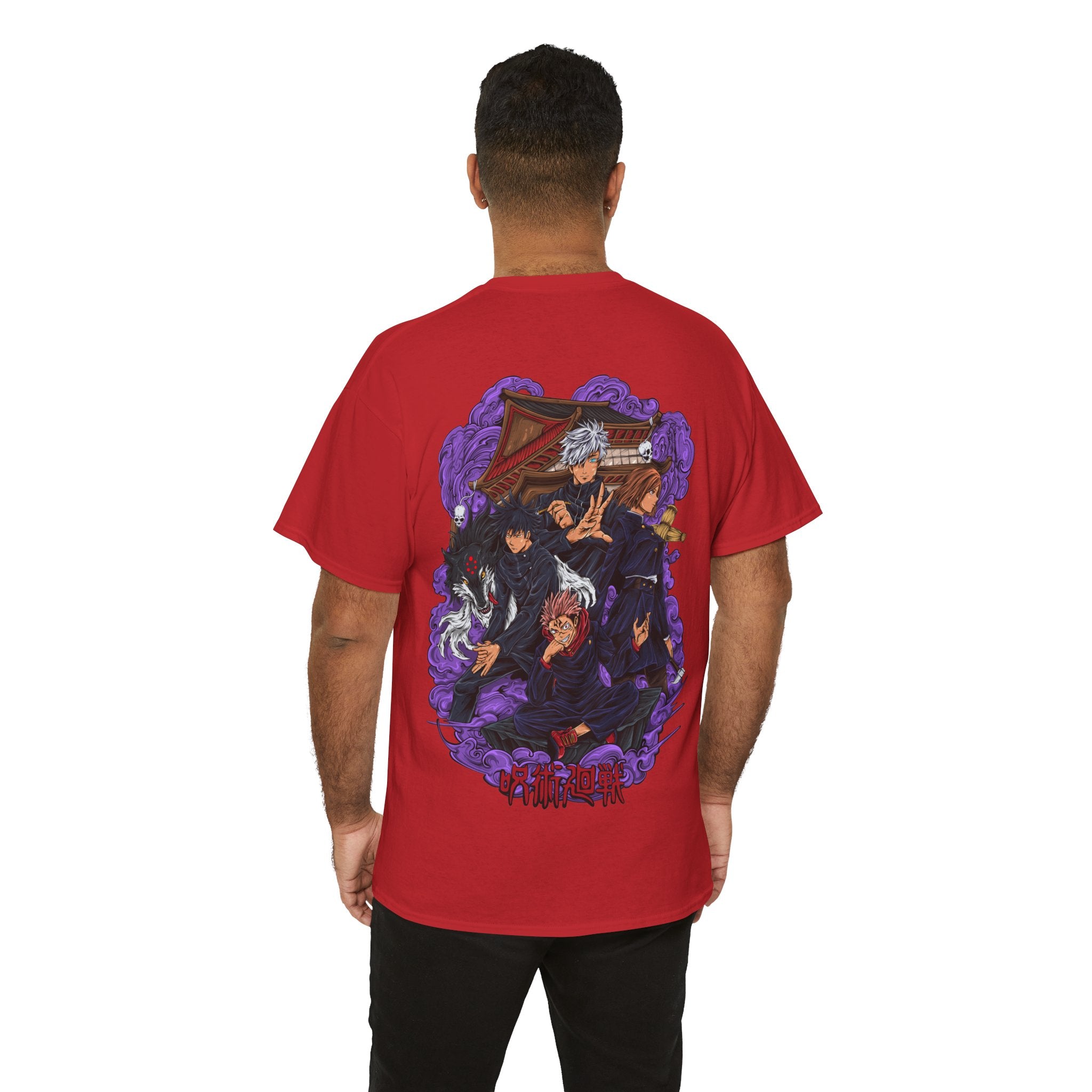 Anime T-Shirt "Jujutsu Kaisen Squad" PlusVibe (Έως 5XL)