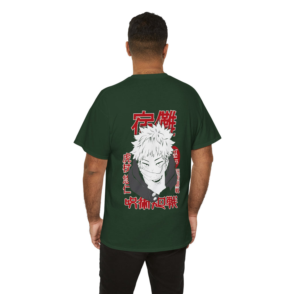 Anime T-Shirt "Yuji Itadori Sukuna Hand" PlusVibe (Έως 5XL)