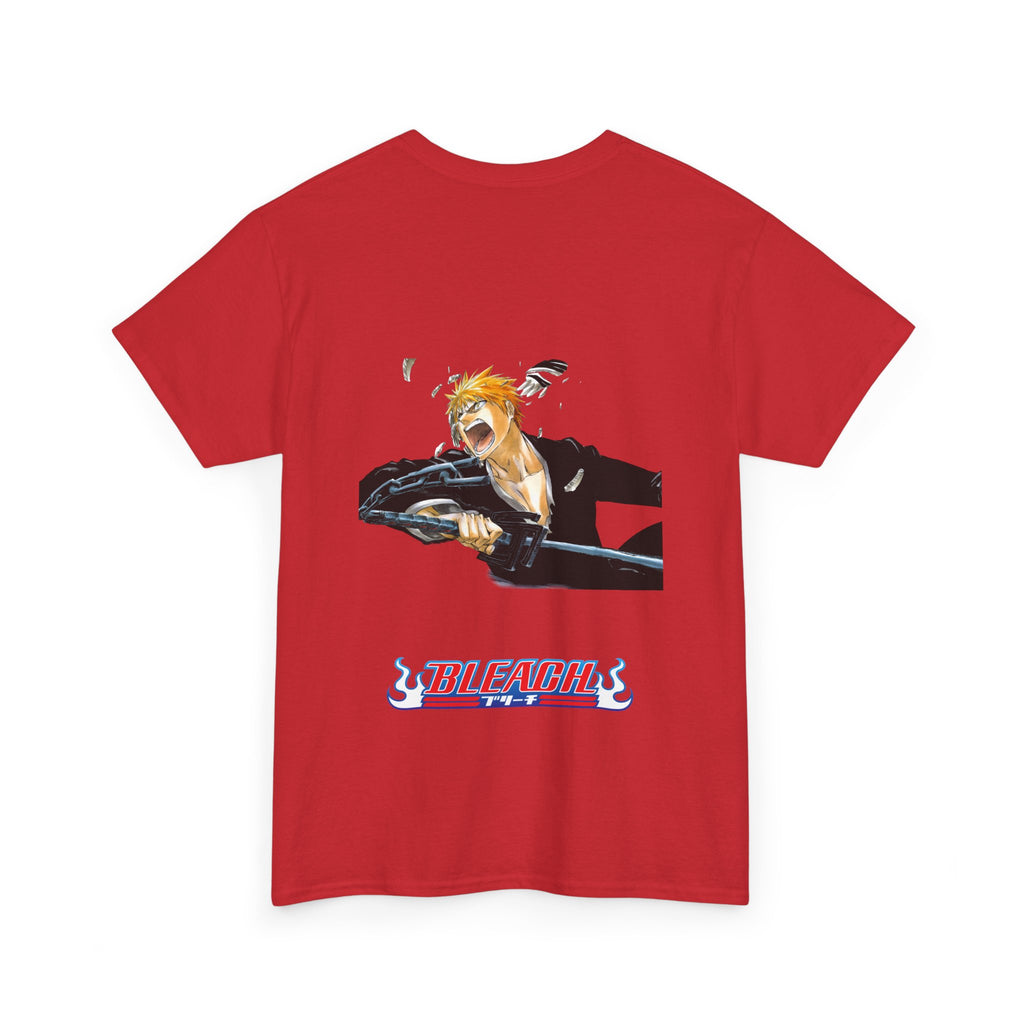 Graphic Anime Μπλούζα Bleach Retro Logo – Vintage Back Print