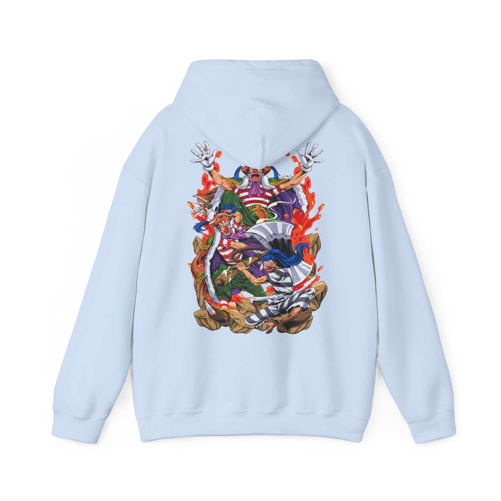 Oversized Anime Φούτερ "Buggy The Yonko" PlusVibe (Έως 5XL)