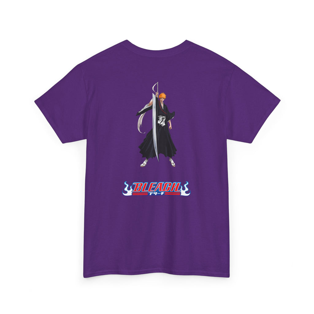 Anime T-Shirt Bleach "Ichigo Kurosaki" Back Graphic PlusVibe (Έως 5XL)