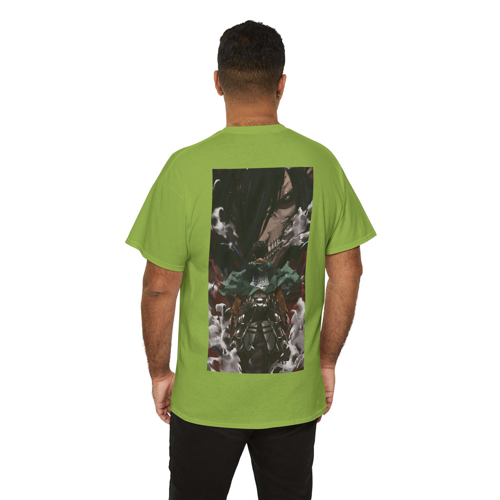 Anime T-Shirt "Eren Jaeger Titan Dualism" PlusVibe (Έως 5XL)