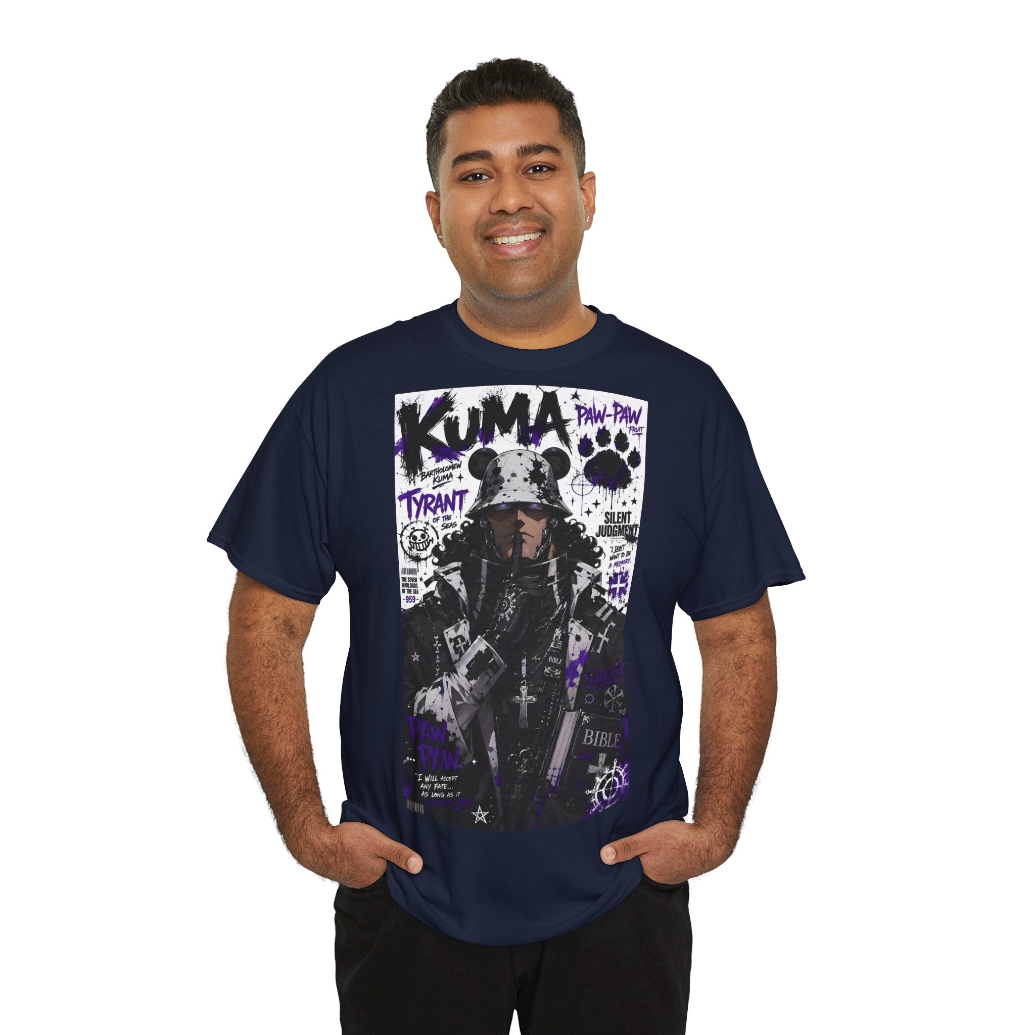 Anime T-Shirt "Bartholomew Kuma Streetwear" PlusVibe (Έως 5XL)