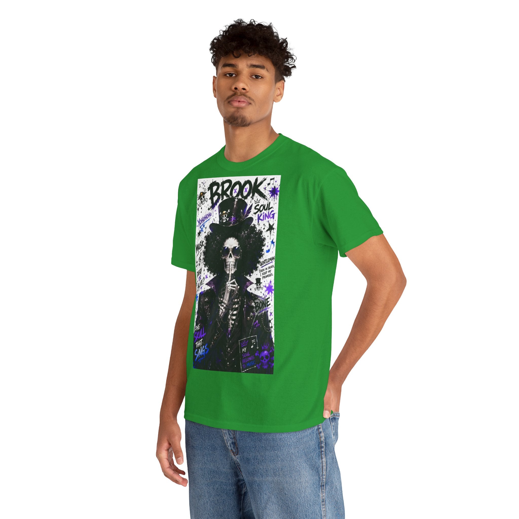Anime T-Shirt "Soul King Brook Streetwear" PlusVibe (Έως 5XL)