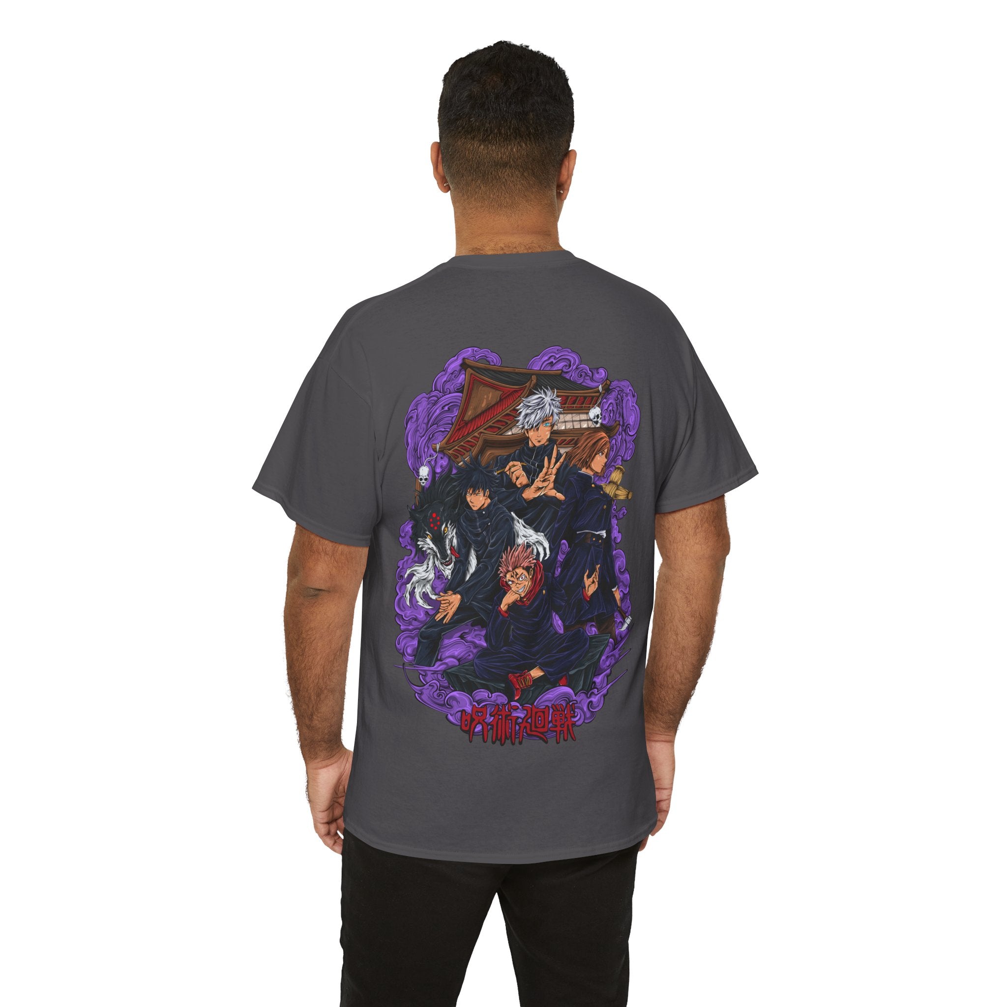 Anime T-Shirt "Jujutsu Kaisen Squad" PlusVibe (Έως 5XL)