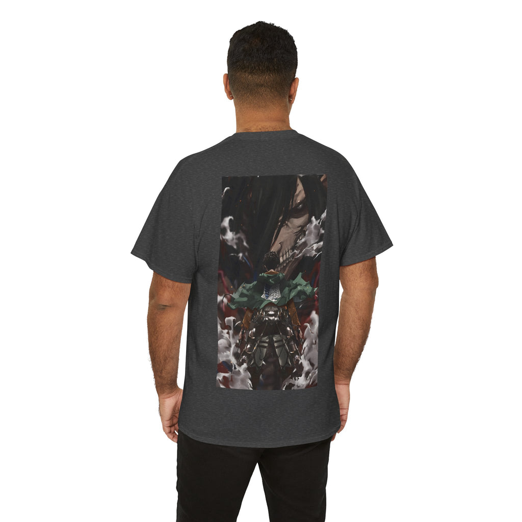 Anime T-Shirt "Eren Jaeger Titan Dualism" PlusVibe (Έως 5XL)
