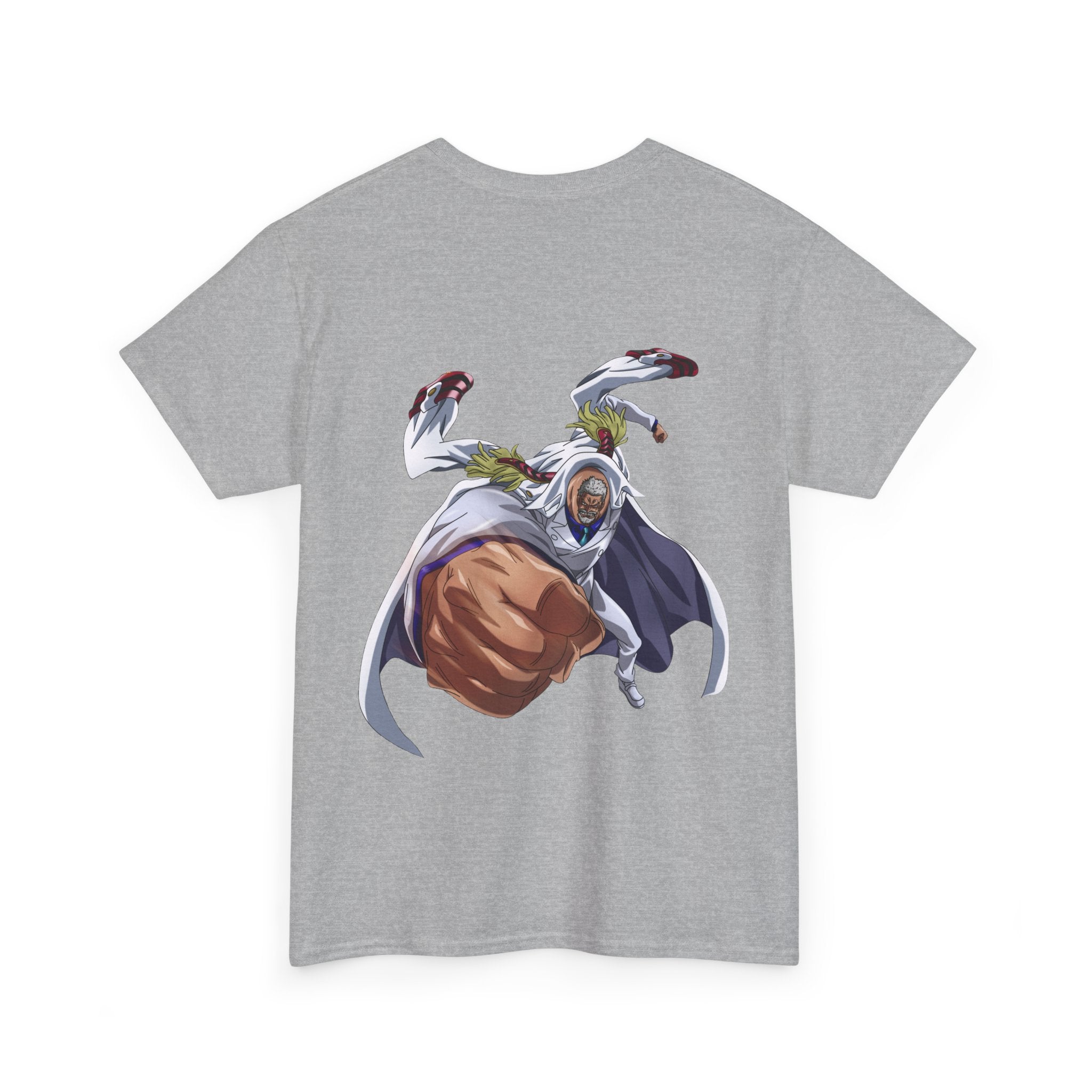 Anime T-Shirt "Garp Hero of Marines" Backprint PlusVibe (Έως 5XL