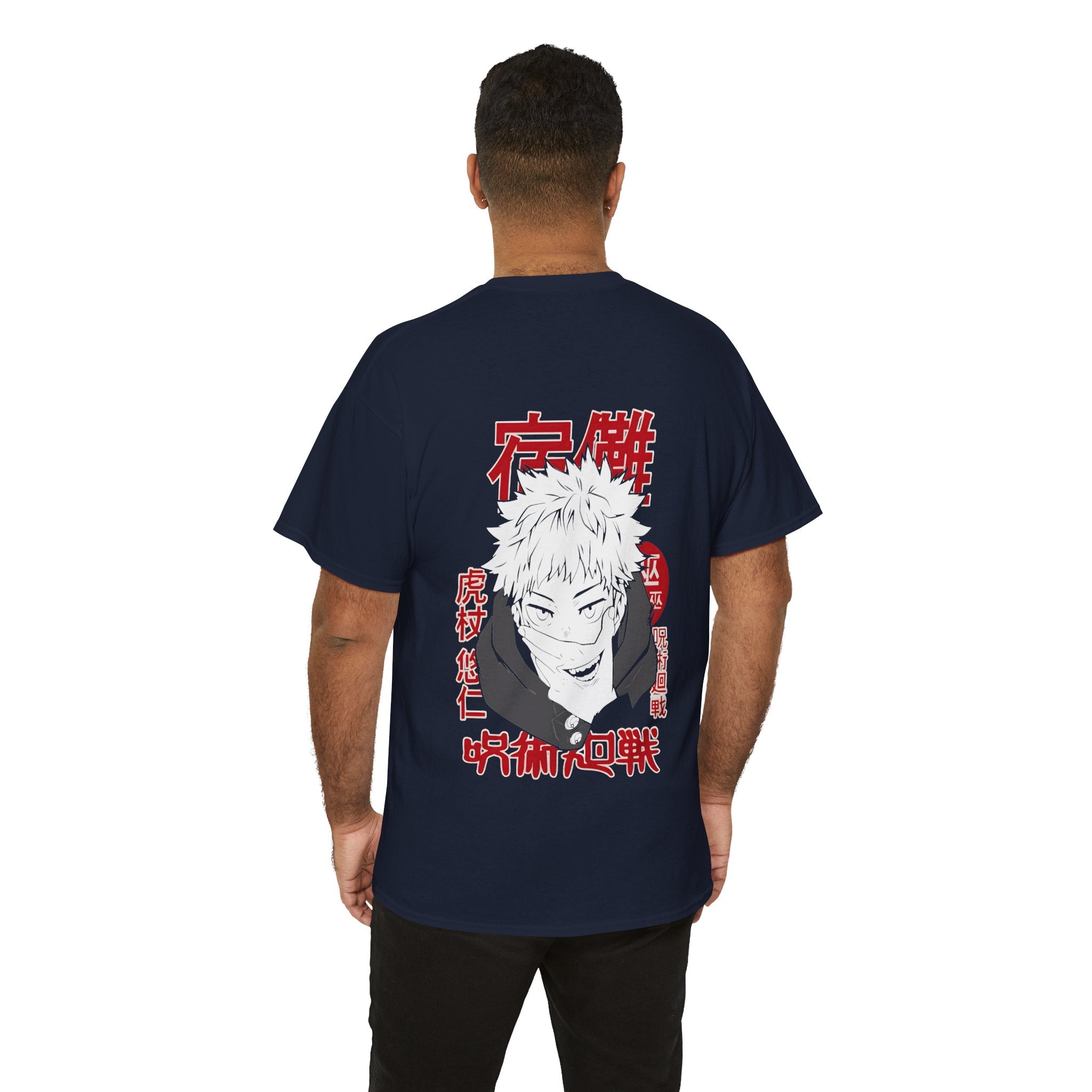 Anime T-Shirt "Yuji Itadori Sukuna Hand" PlusVibe (Έως 5XL)