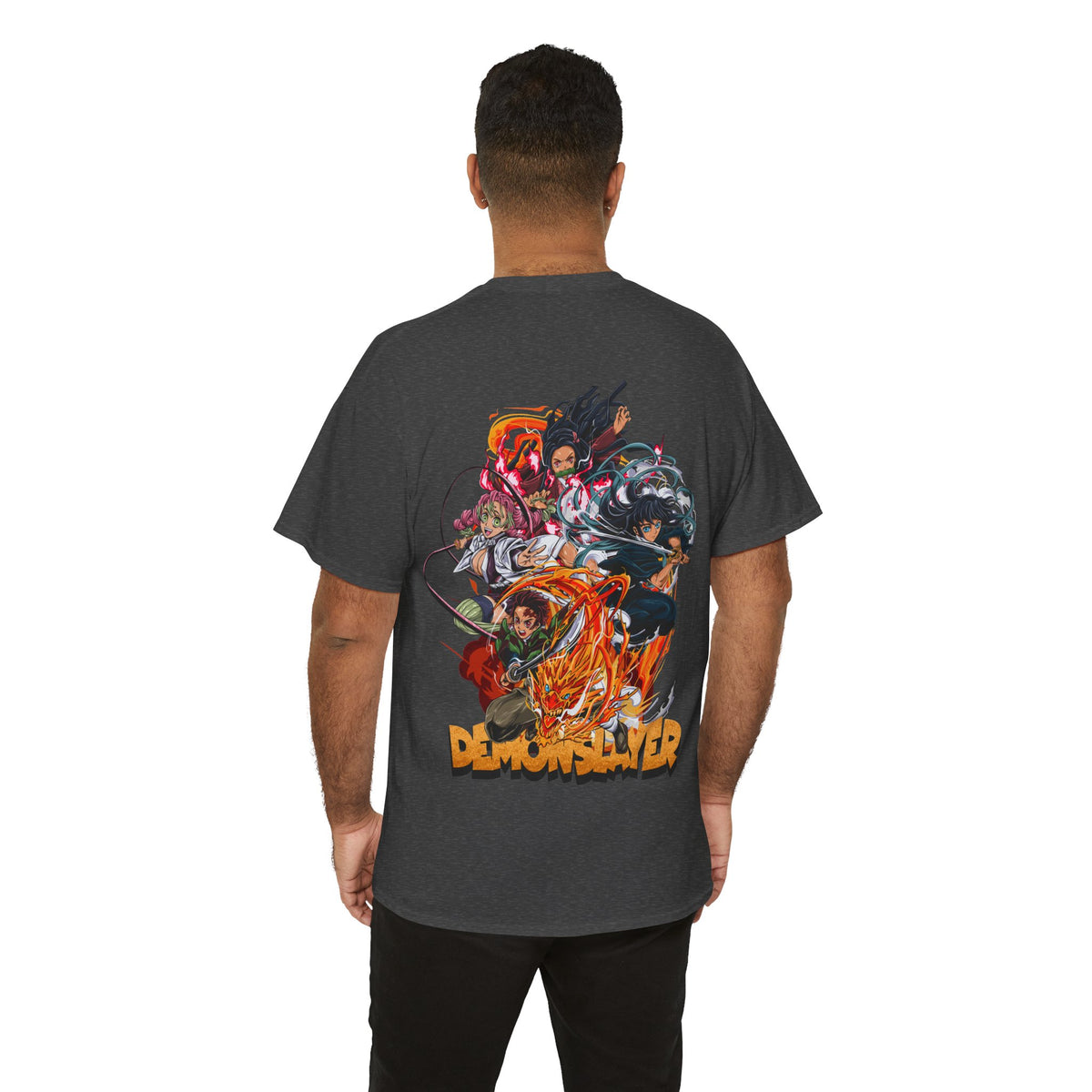 Anime T-Shirt "Demon Slayer Collage" PlusVibe (Έως 5XL)