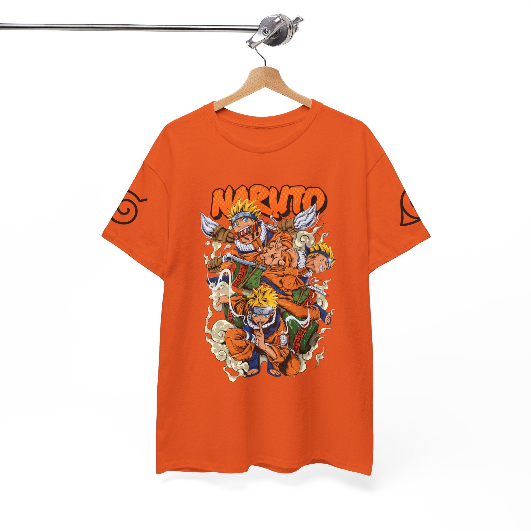 Graphic Anime Μπλούζα Naruto – Premium Character Collage Tee