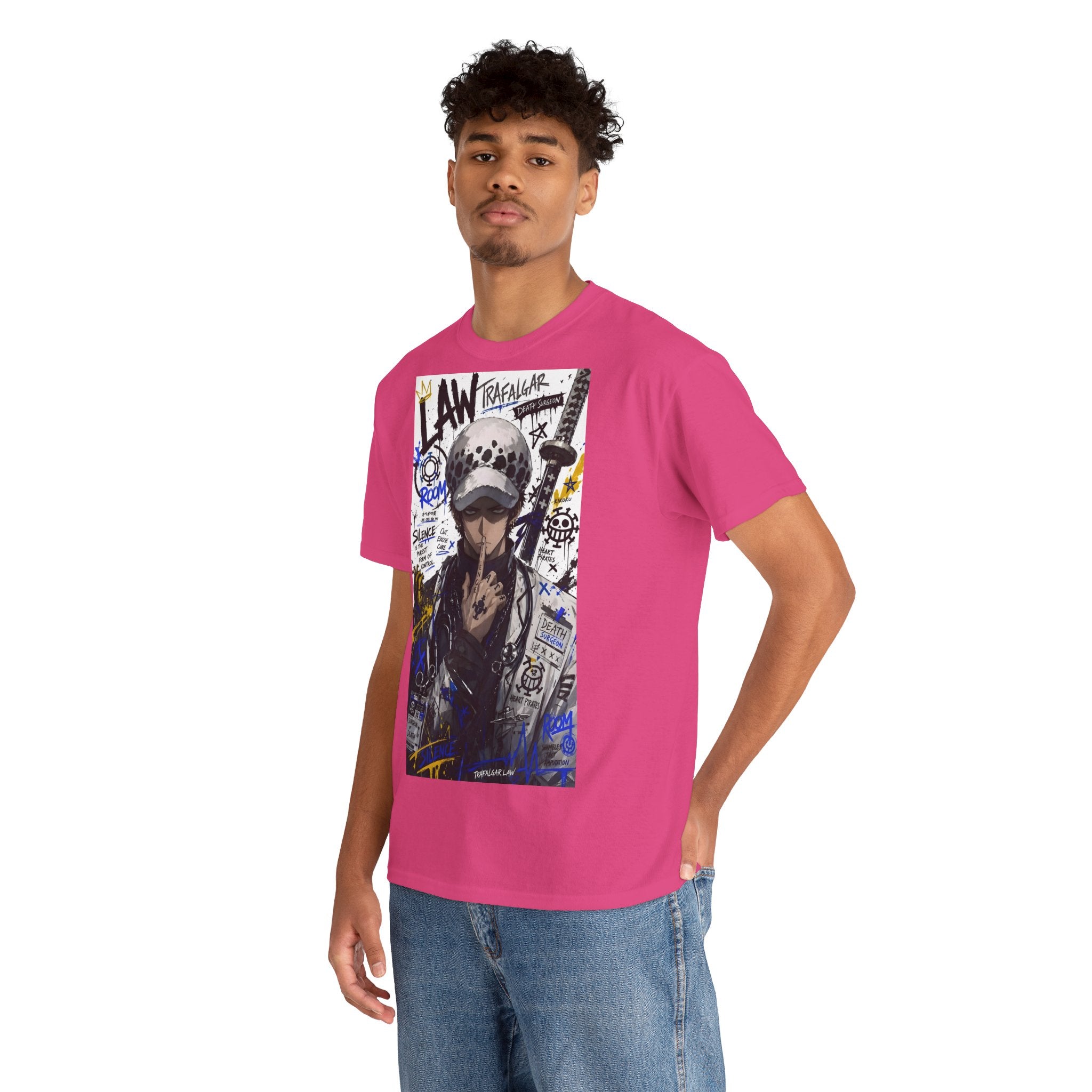Anime T-Shirt "Trafalgar Law Streetwear" PlusVibe (Έως 5XL)
