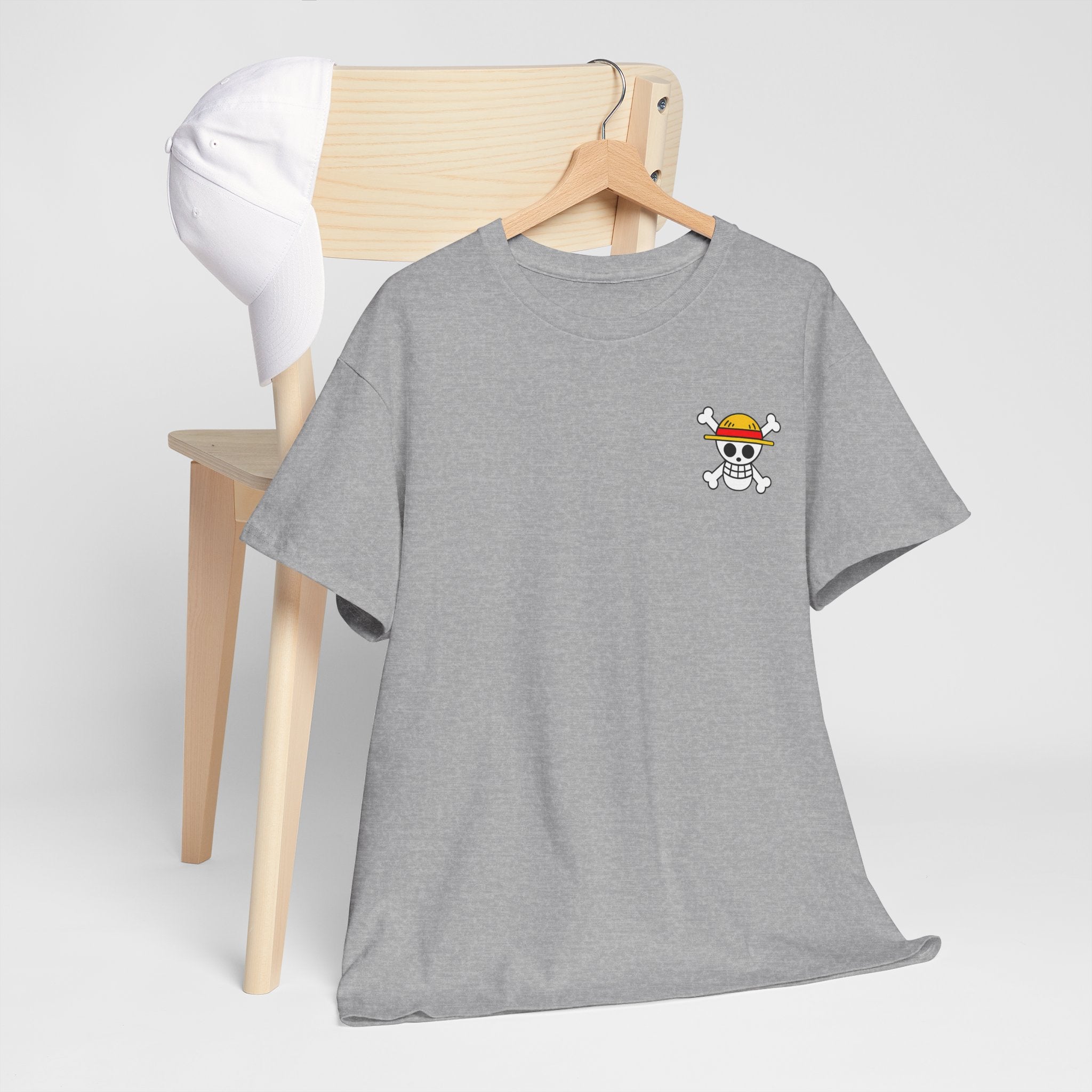 Anime T-Shirt "Zoro Jolly Roger" Backprint PlusVibe (Έως 5XL)