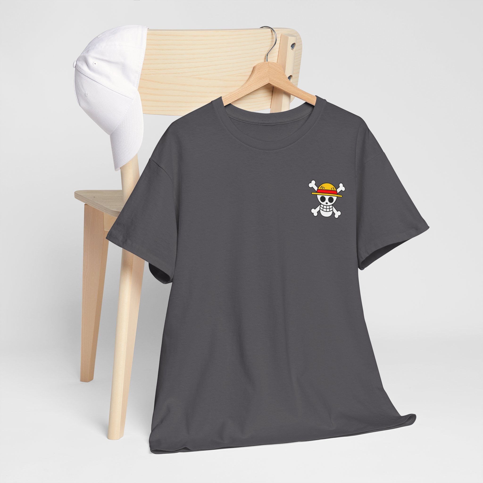 Anime T-Shirt "Zoro Jolly Roger" Backprint PlusVibe (Έως 5XL)