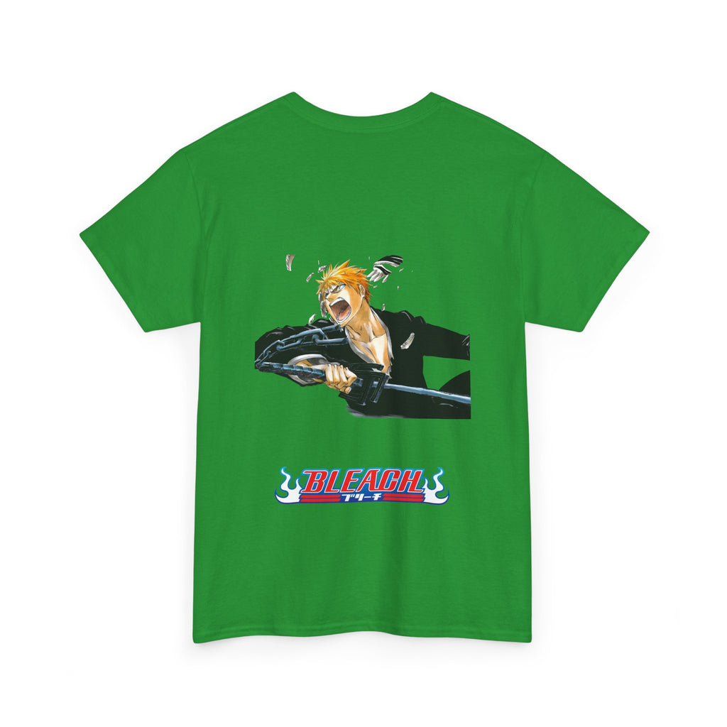 Graphic Anime Μπλούζα Bleach Retro Logo – Vintage Back Print